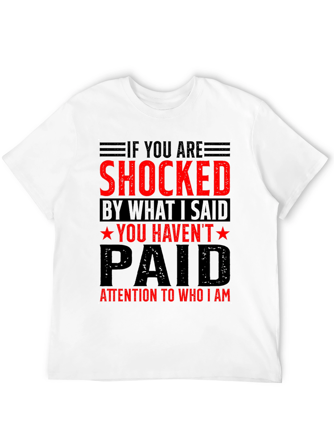 Shocked T-Shirt - Bold Statement Tee