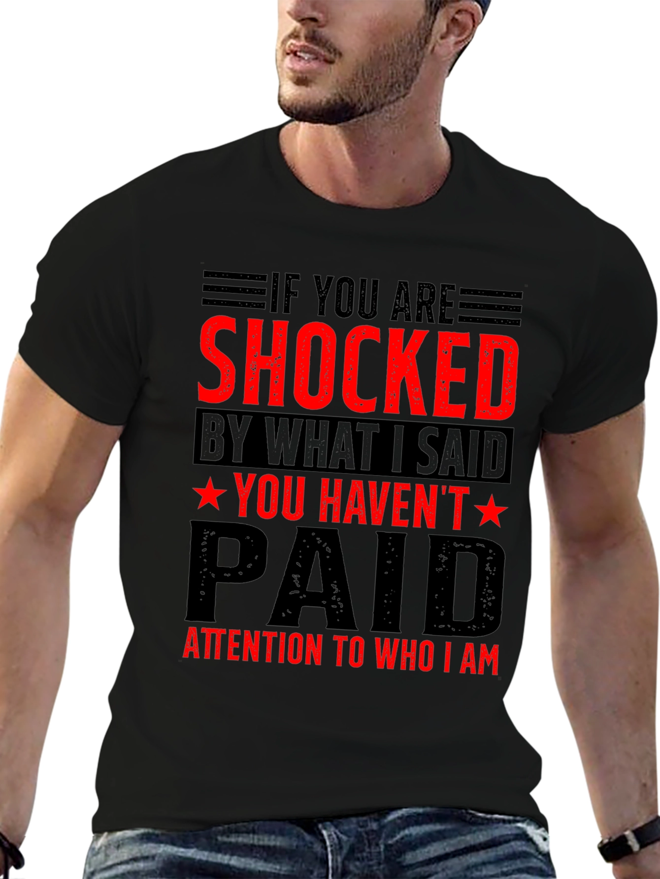 Shocked T-Shirt - Bold Statement Tee