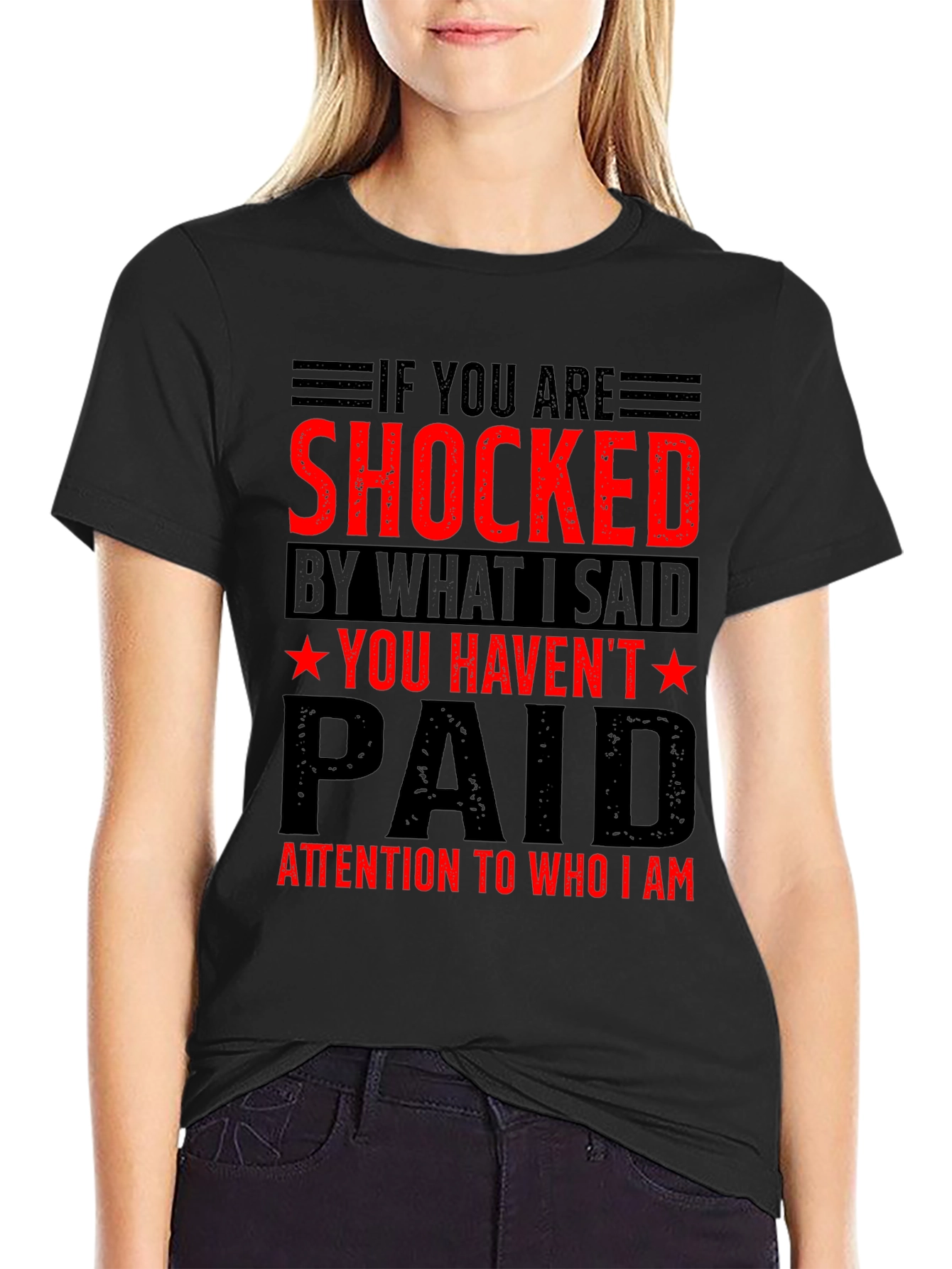 Shocked T-Shirt - Bold Statement Tee