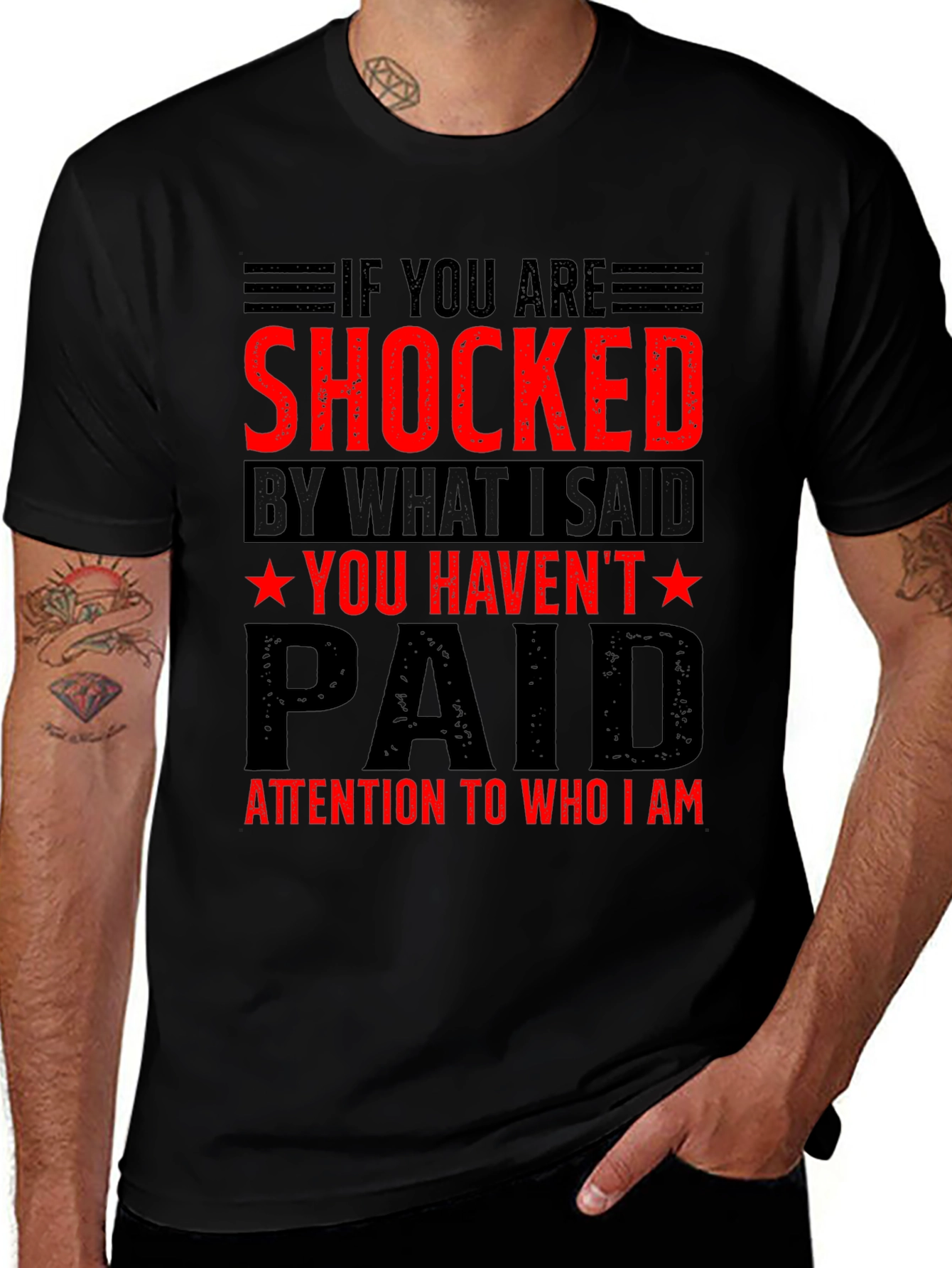 Shocked T-Shirt - Bold Statement Tee