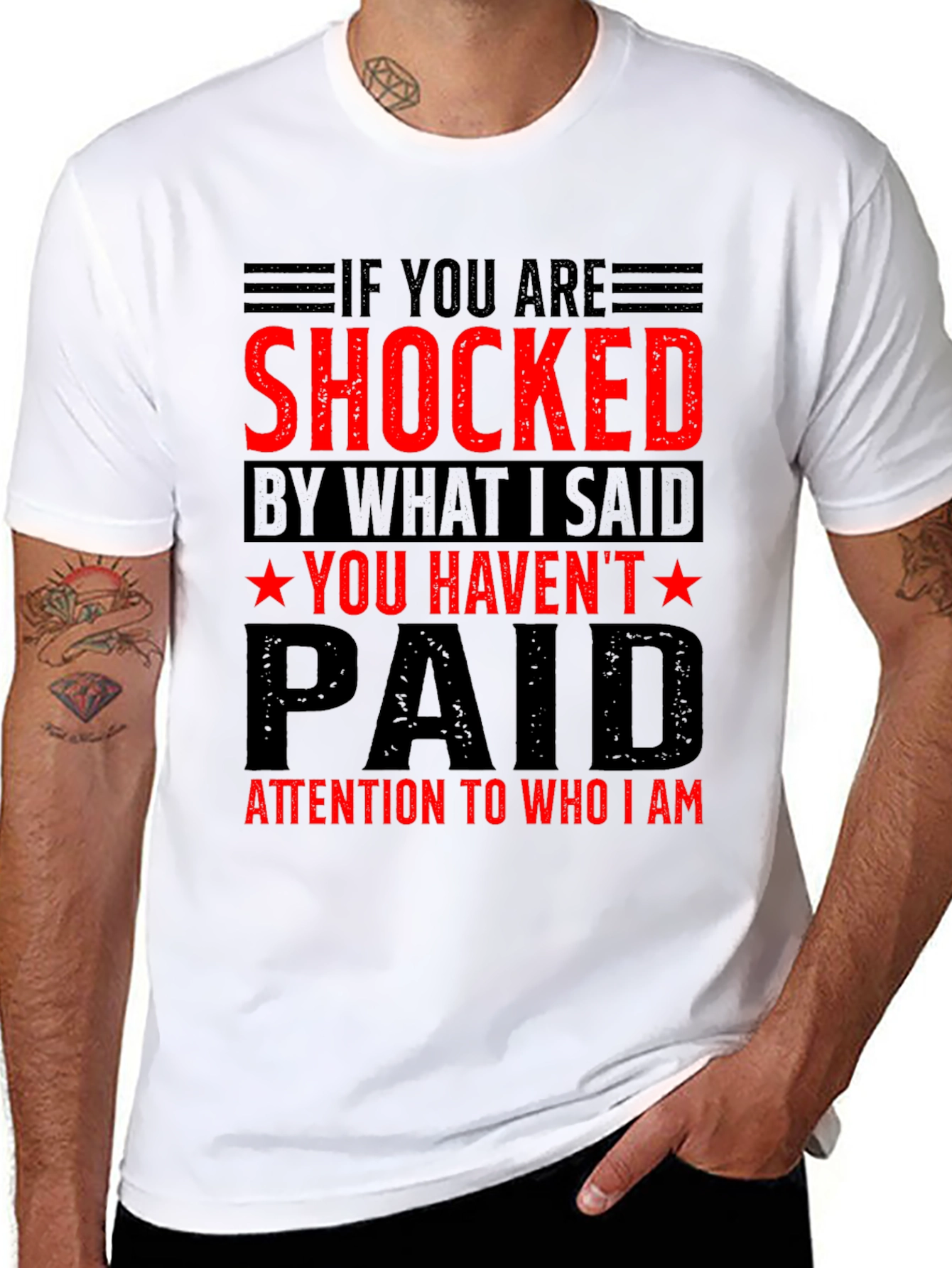 Shocked T-Shirt - Bold Statement Tee