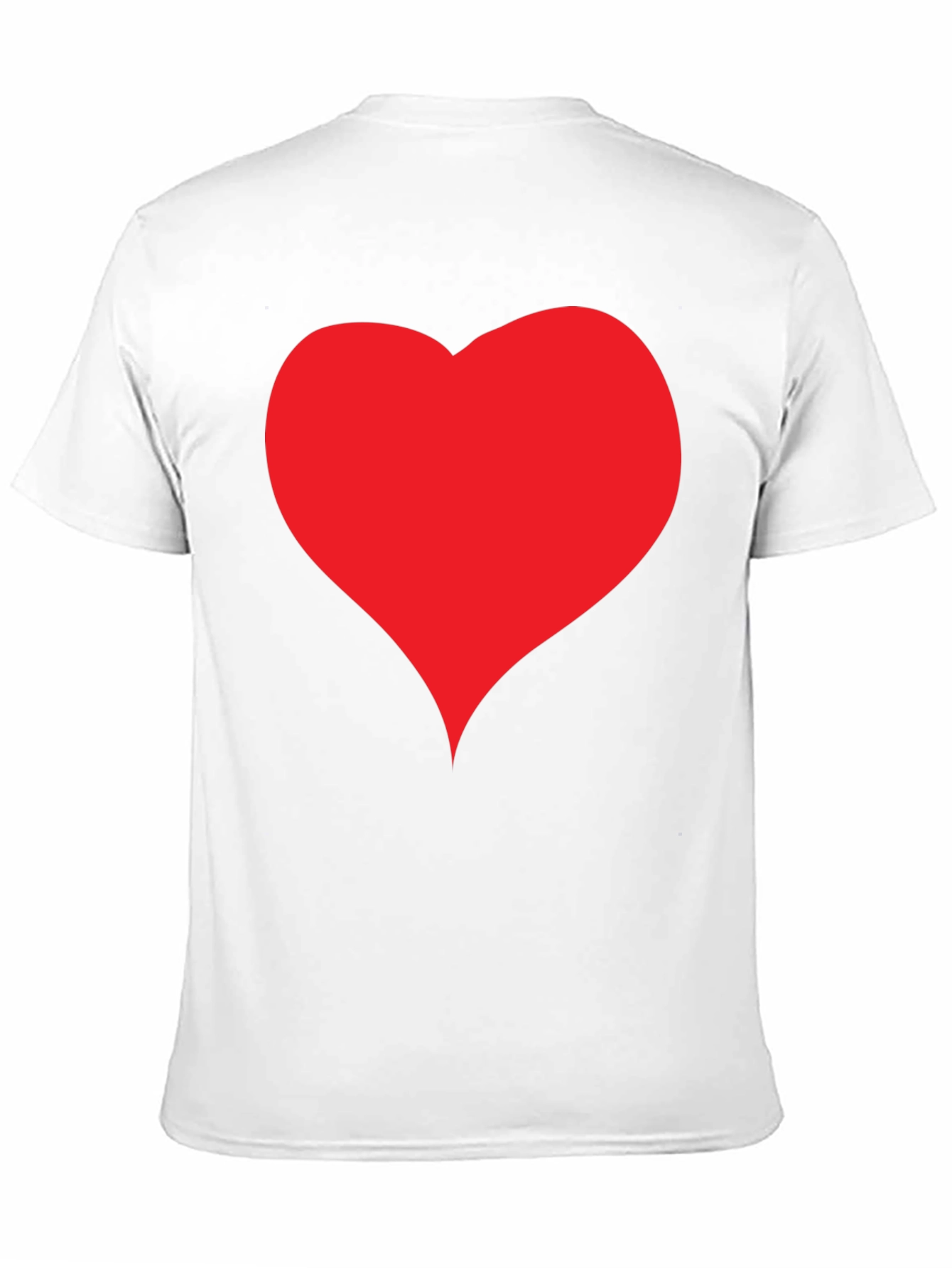 Heart Graphic Black T-Shirt - Casual Style