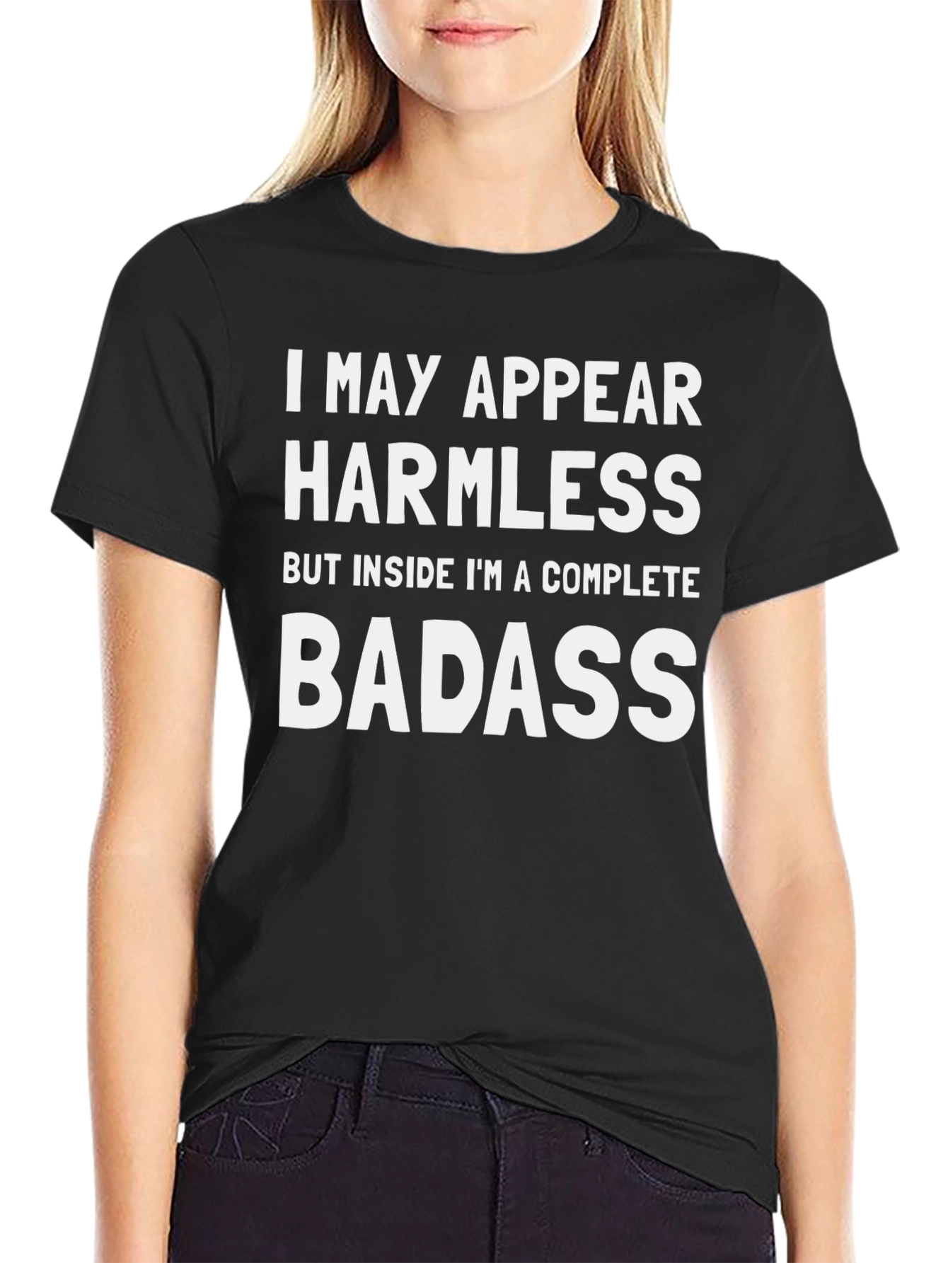 Harmless Badass Graphic T-Shirt