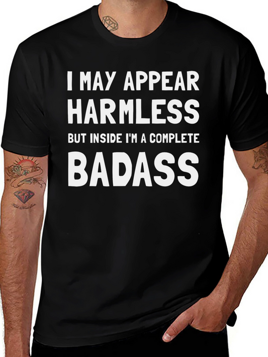 Harmless Badass Graphic T-Shirt