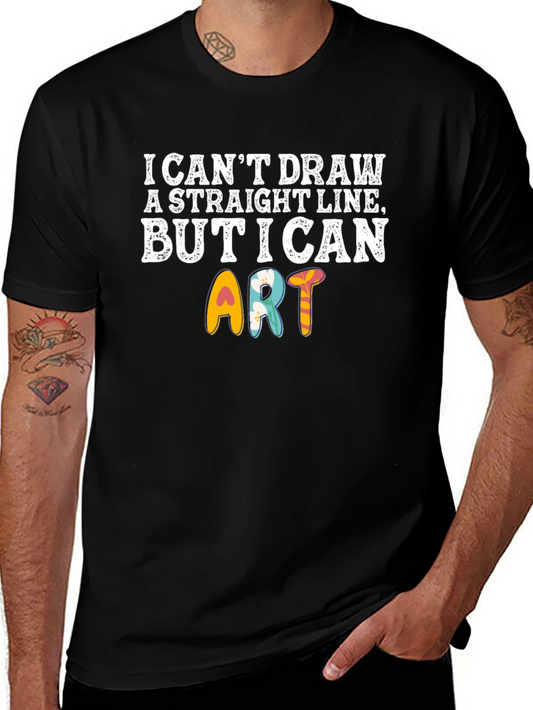 Funny Artistic T-Shirt - I Can Art