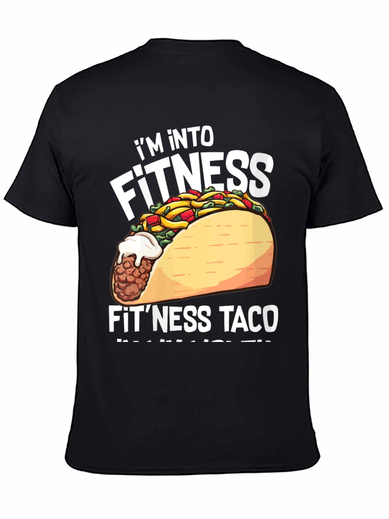 Fitness Taco Graphic T-Shirt