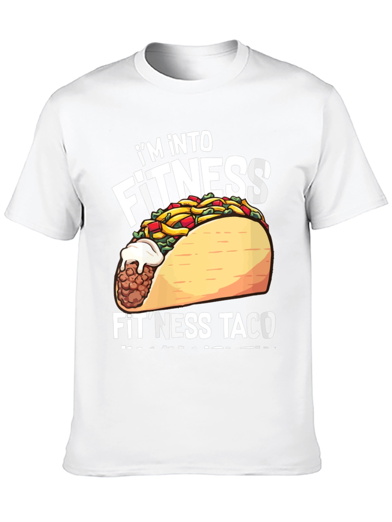 Fitness Taco Graphic T-Shirt
