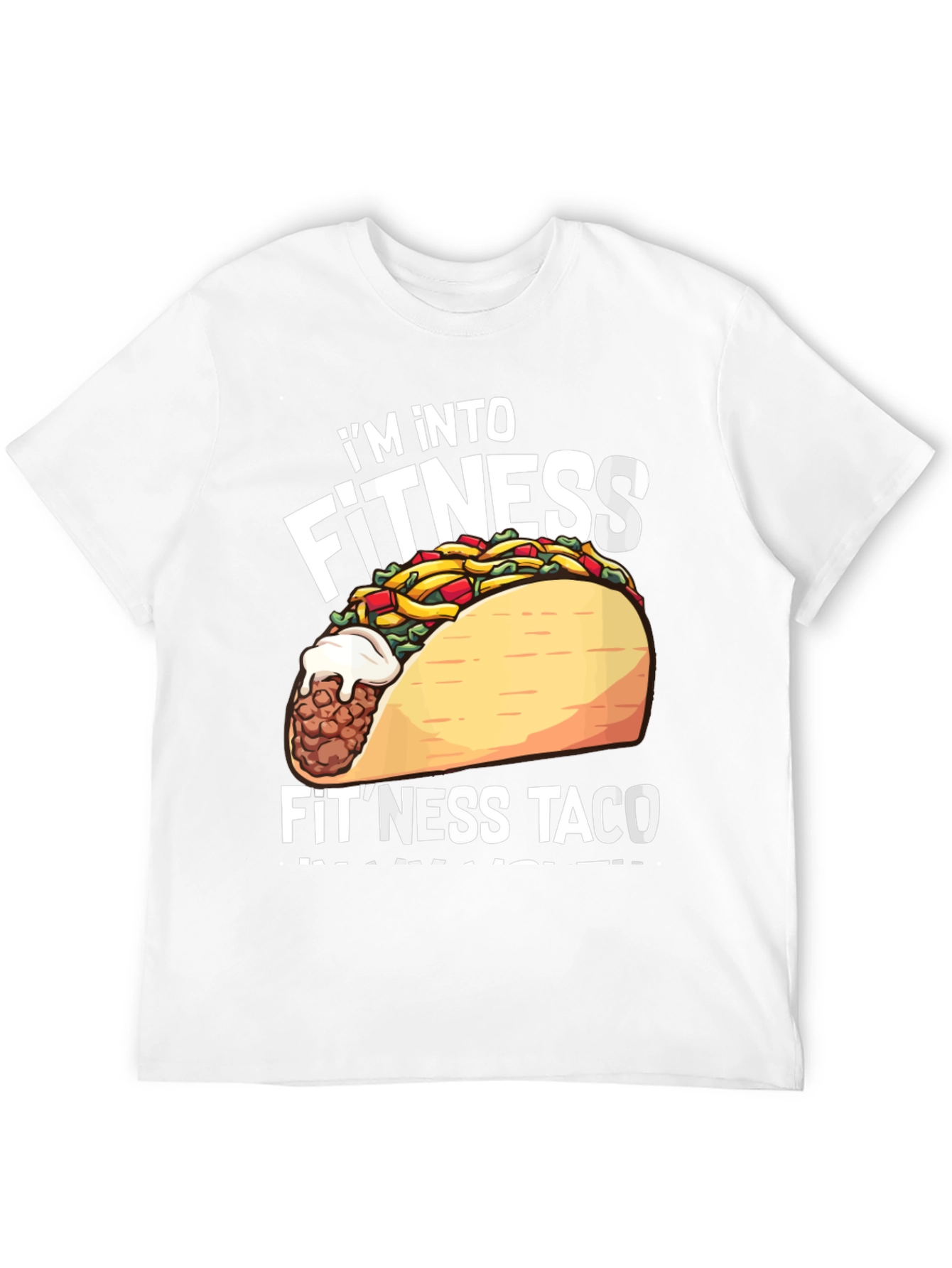Fitness Taco Graphic T-Shirt