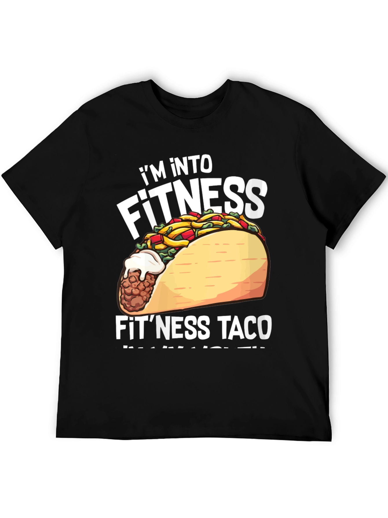 Fitness Taco Graphic T-Shirt