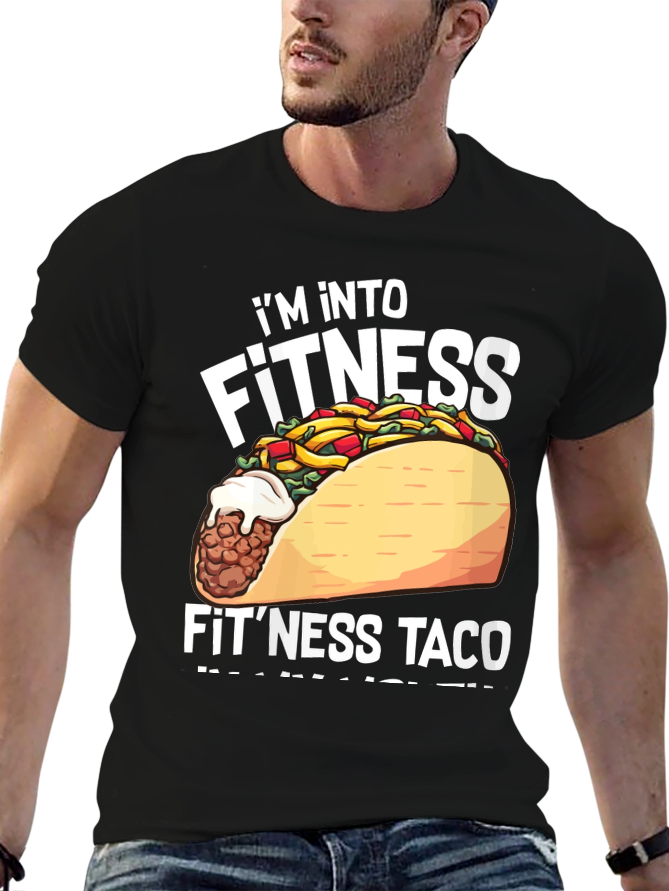 Fitness Taco Graphic T-Shirt