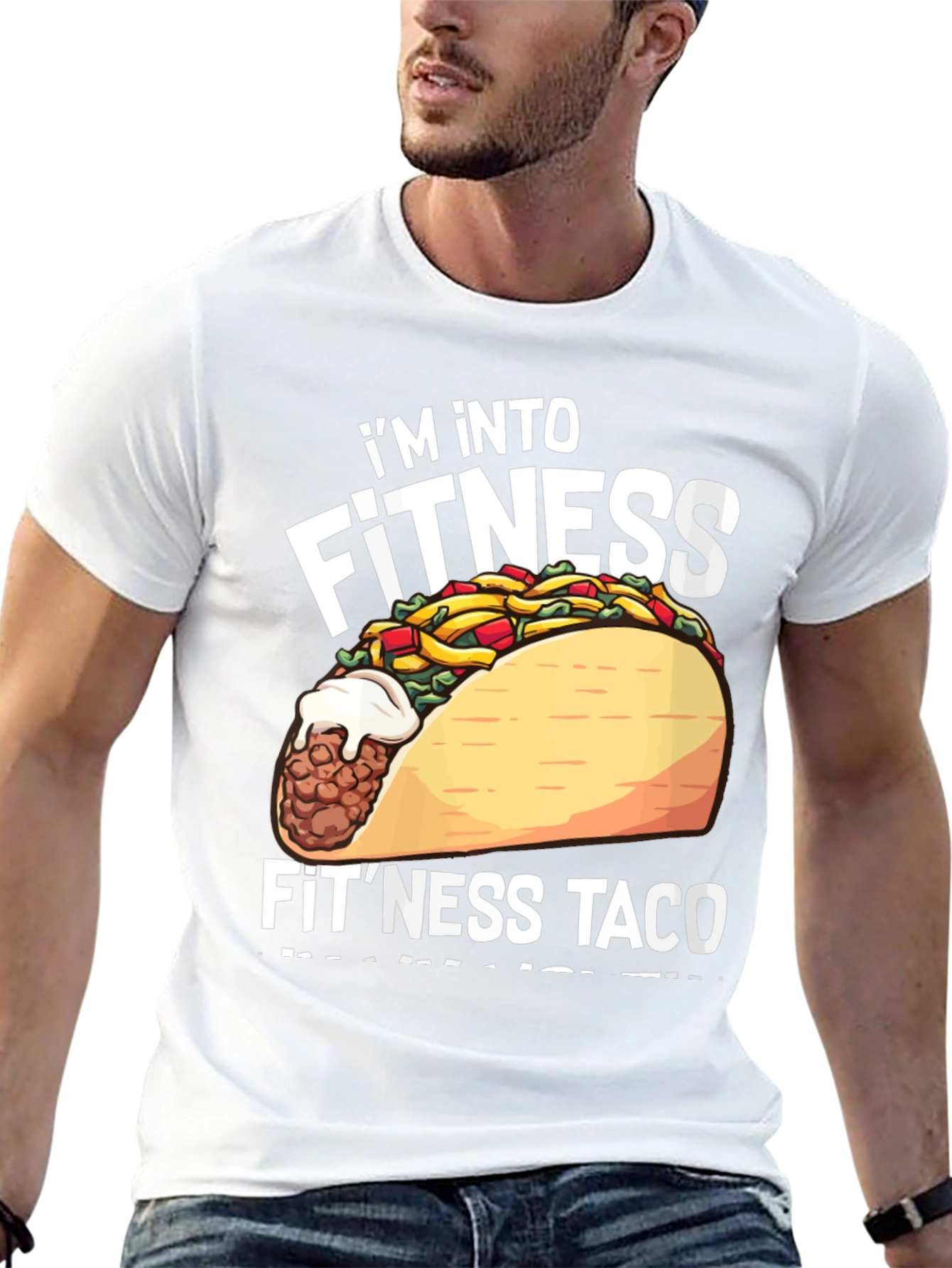 Fitness Taco Graphic T-Shirt