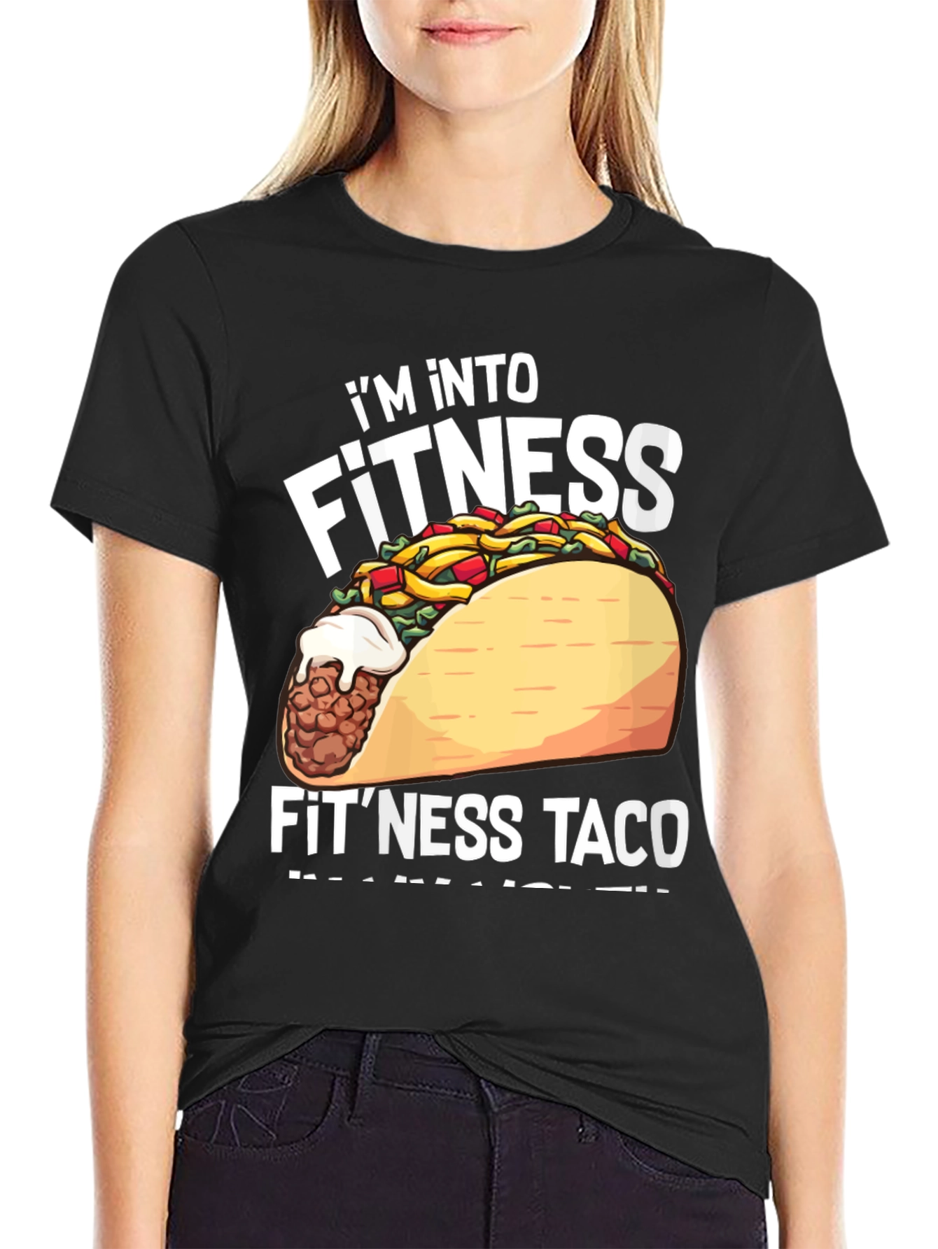 Fitness Taco Graphic T-Shirt