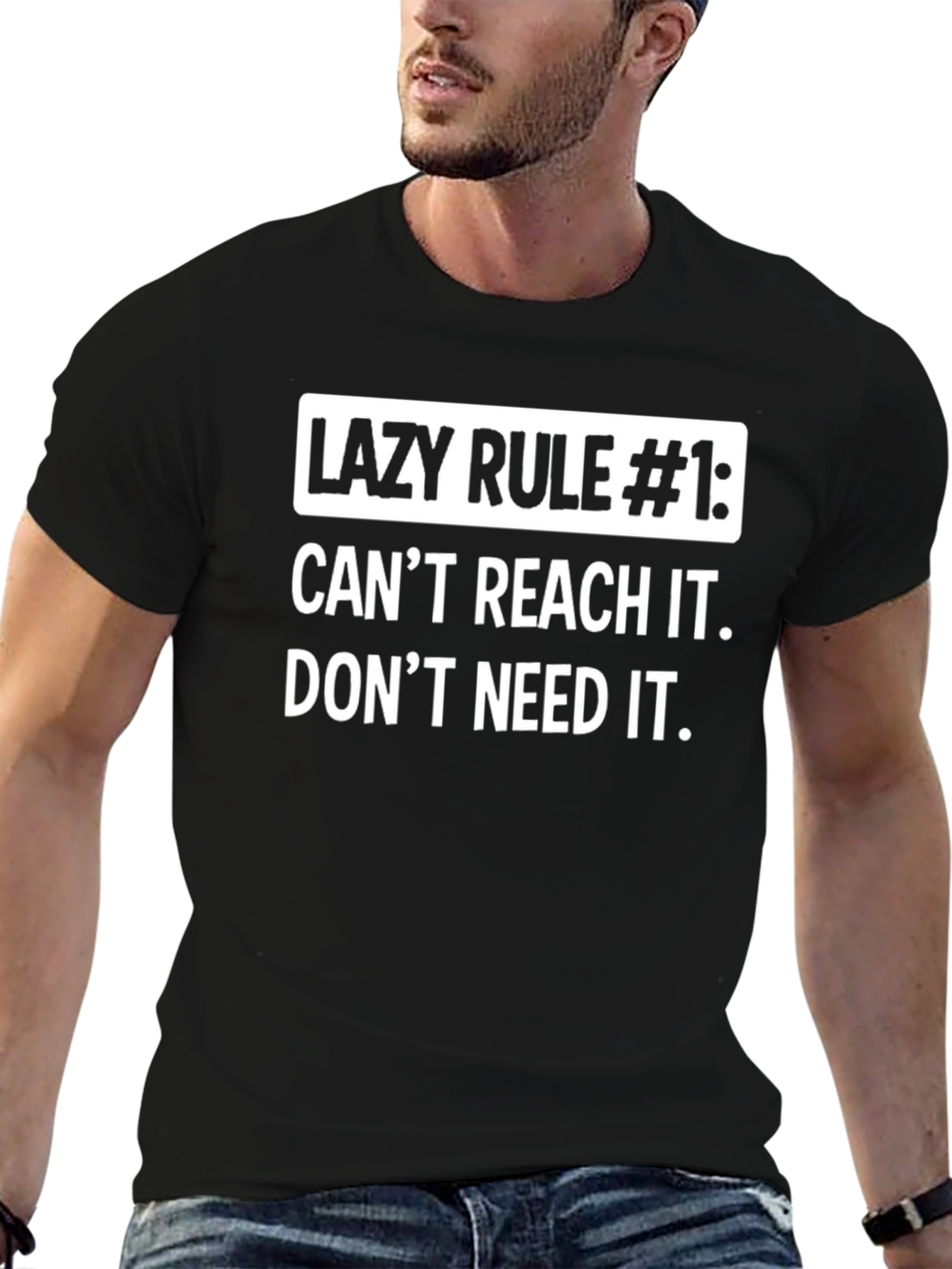 Lazy Rule #1 Graphic T-Shirt
