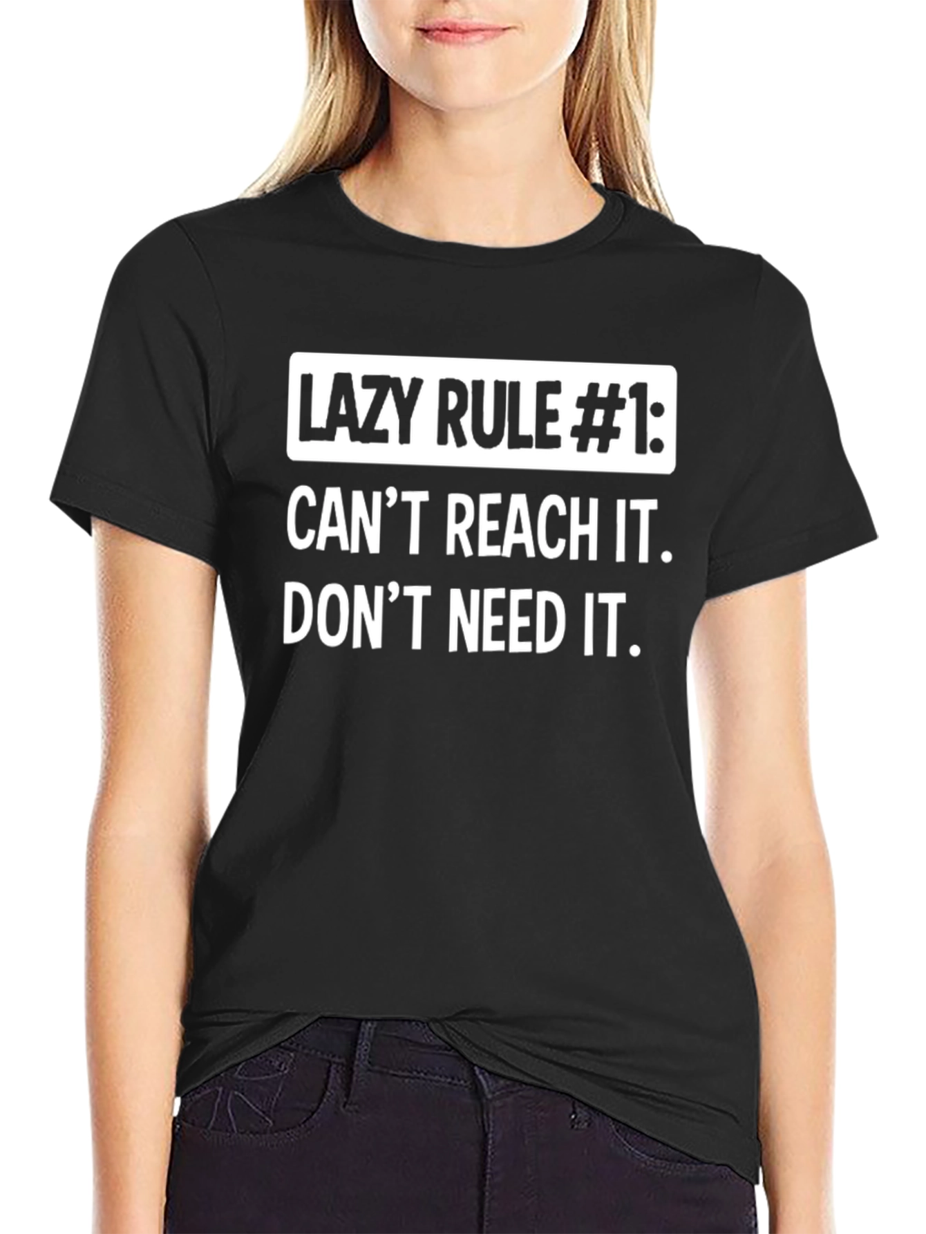Lazy Rule #1 Graphic T-Shirt