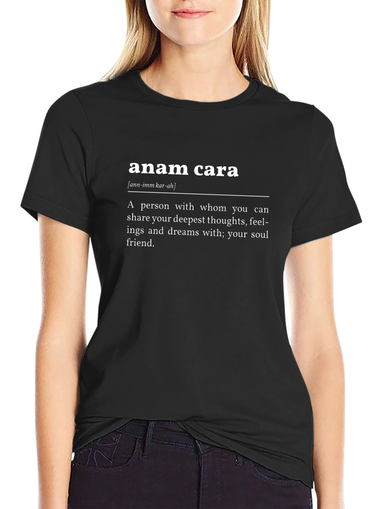 Anam Cara Definition T-Shirt - Soul Friend Tee