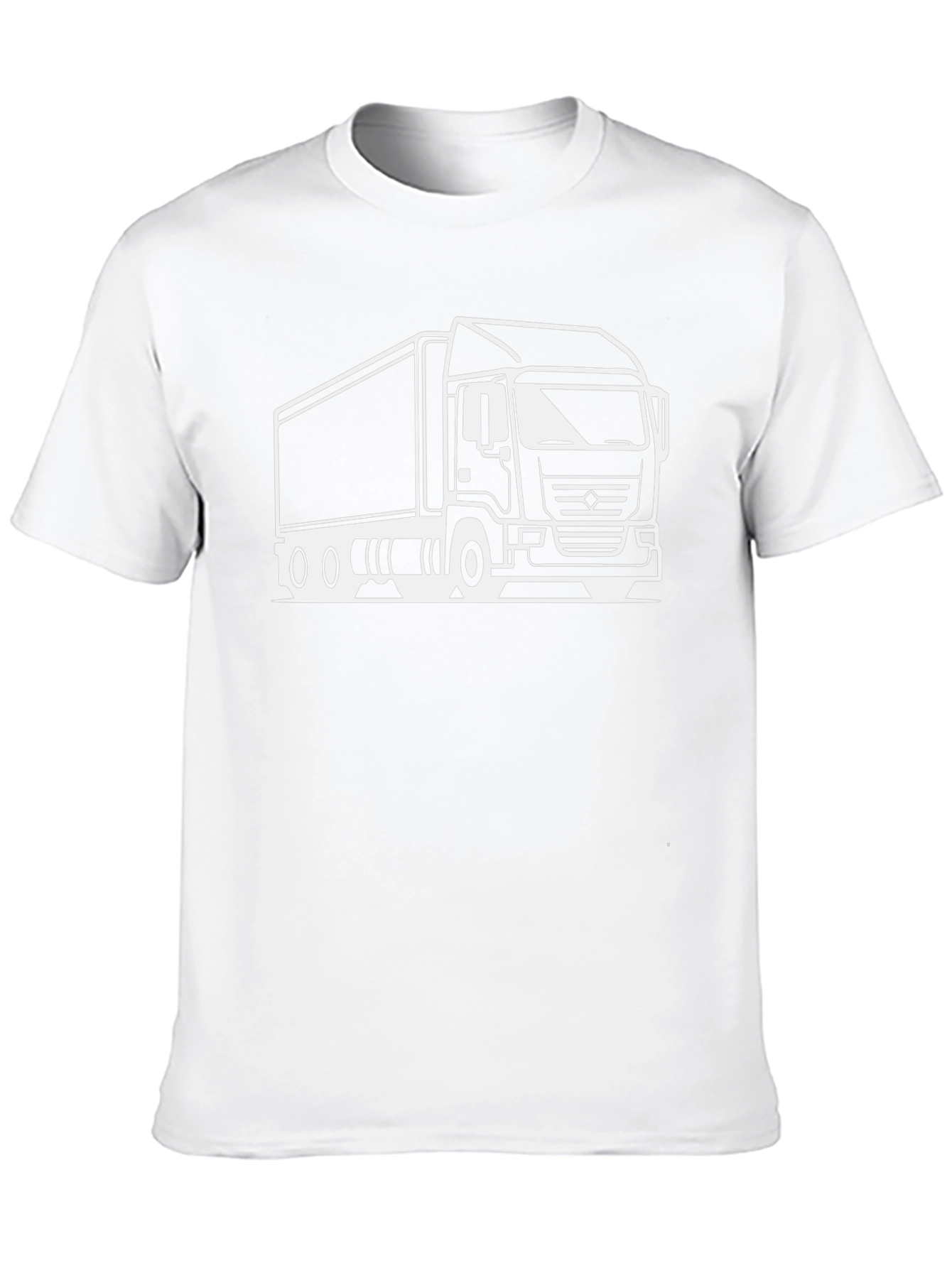 Truck Graphic T-Shirt - Black Cotton Tee
