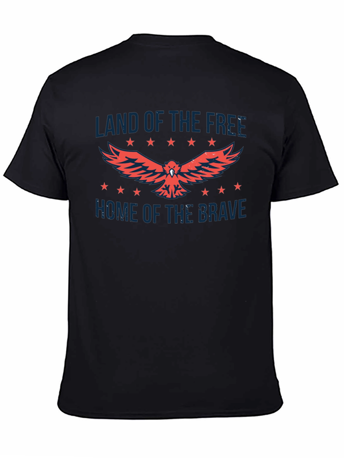 Land of the Free Patriotic Graphic Tee