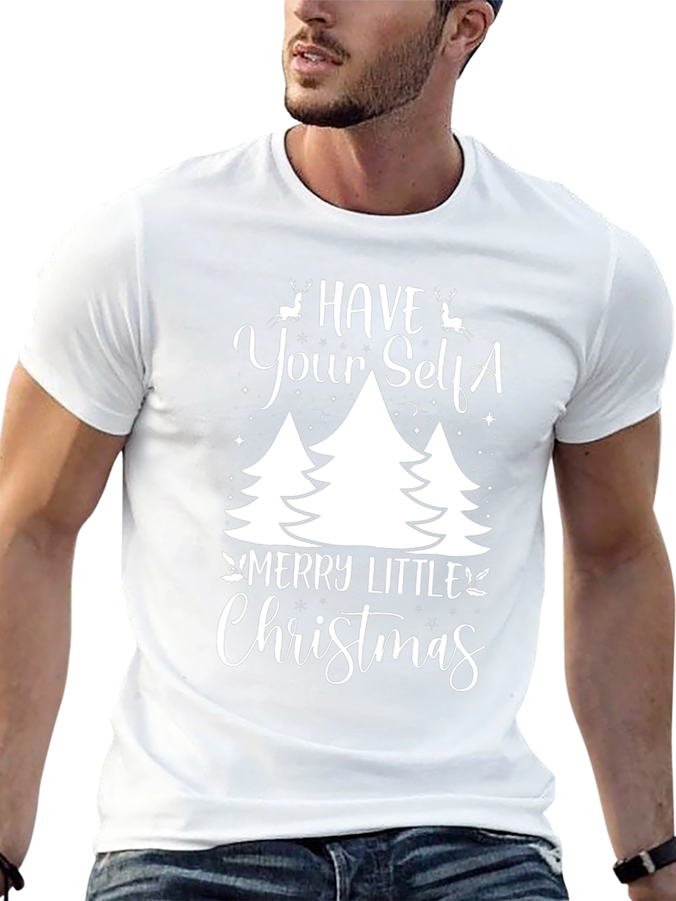 Festive Christmas T-Shirt: Have Yourself a Merry Little Christmas