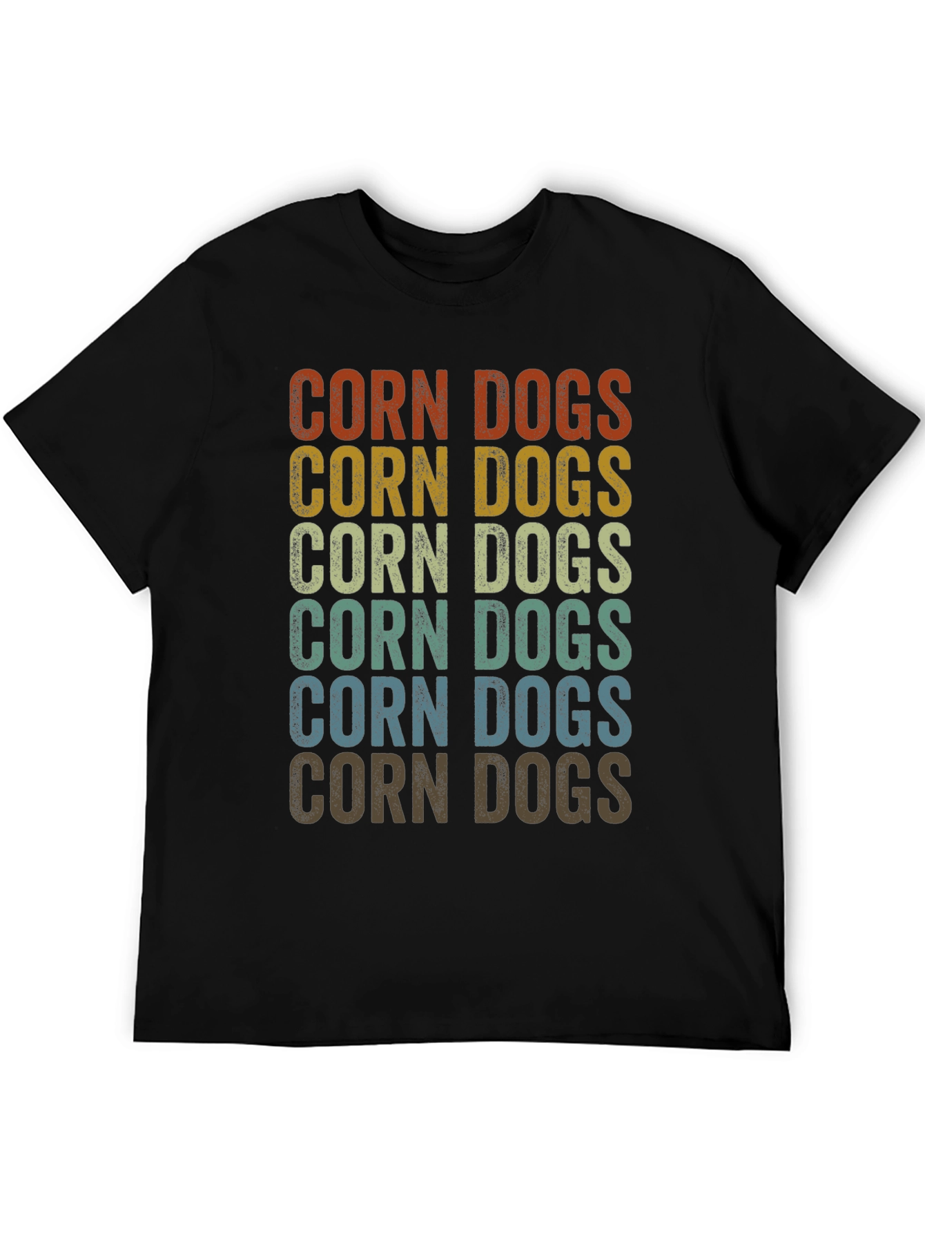 Retro Corn Dogs Graphic T-Shirt