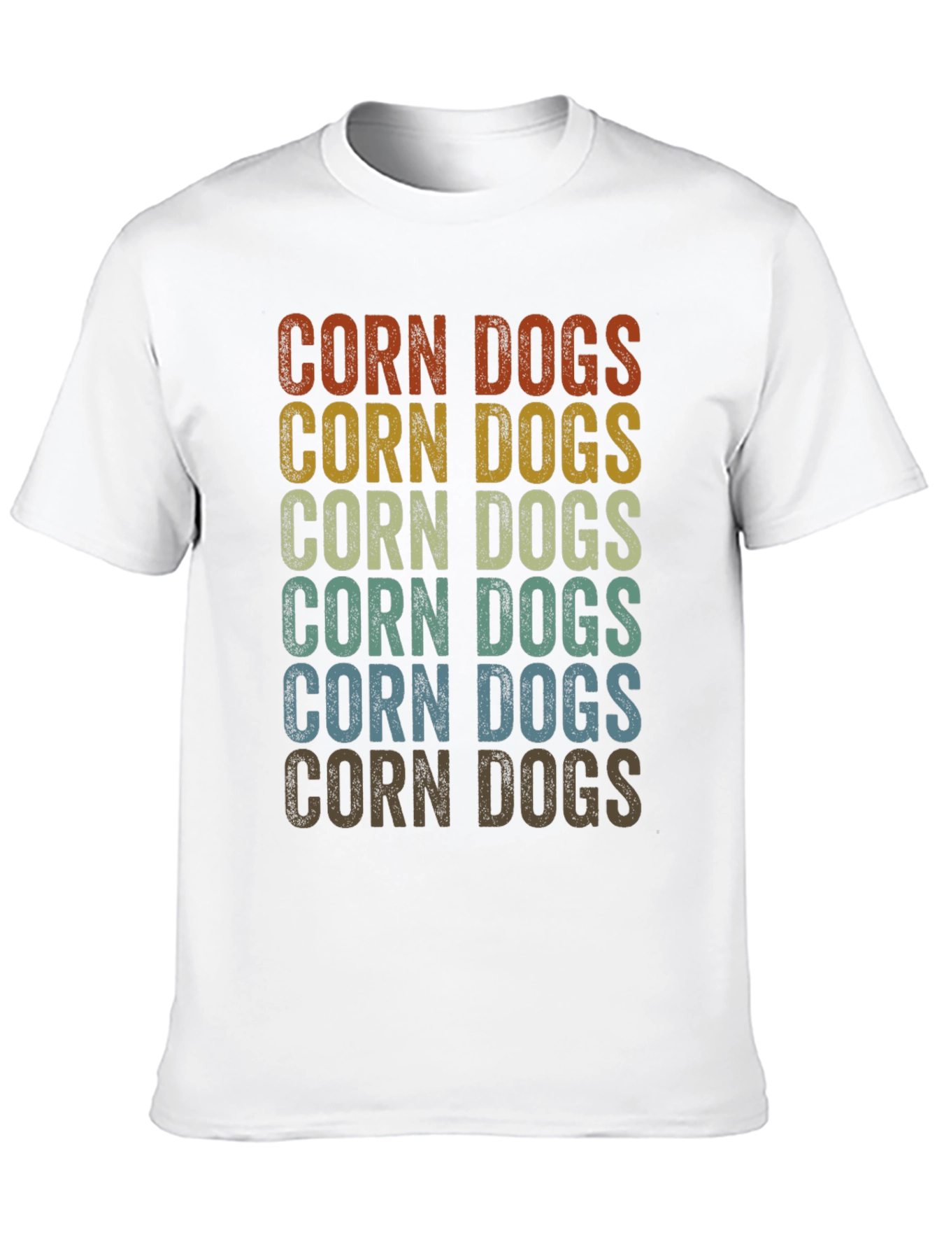 Retro Corn Dogs Graphic T-Shirt