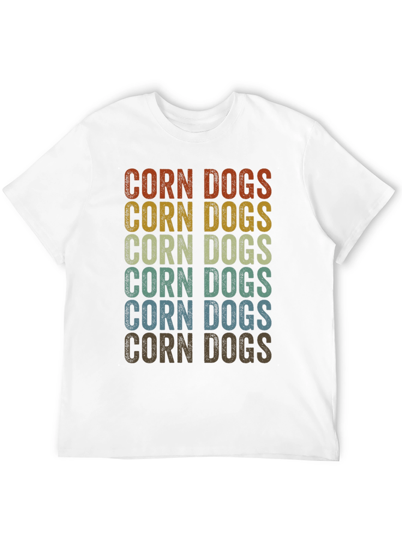 Retro Corn Dogs Graphic T-Shirt
