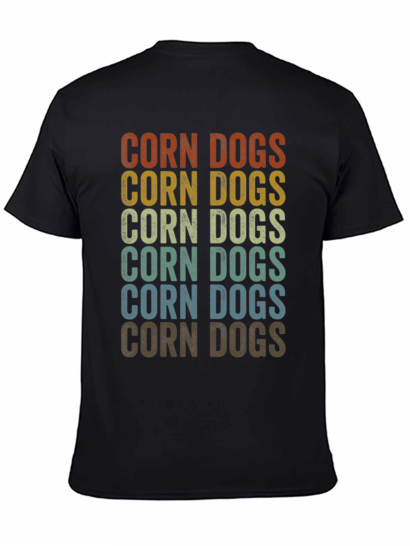 Retro Corn Dogs Graphic T-Shirt
