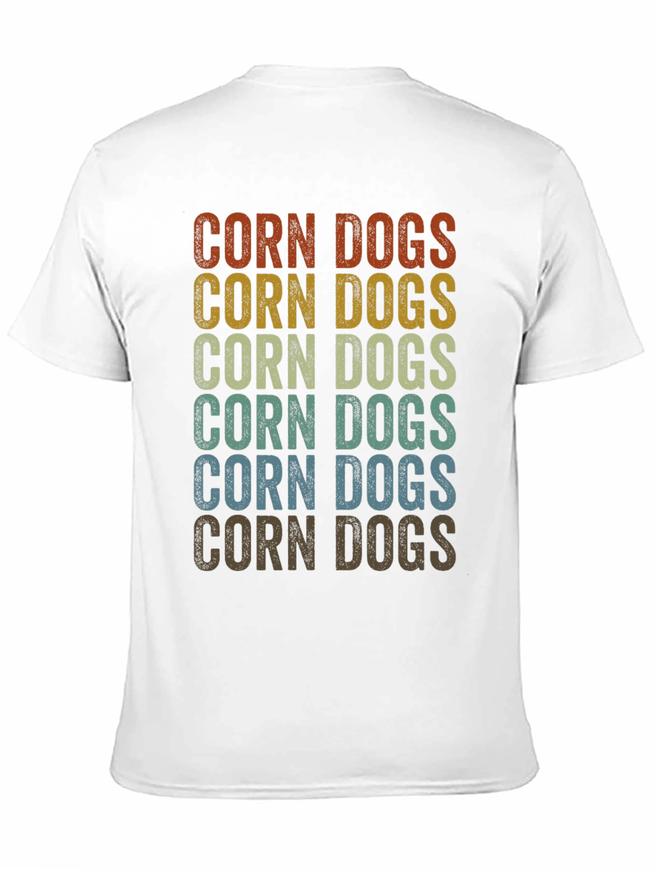 Retro Corn Dogs Graphic T-Shirt