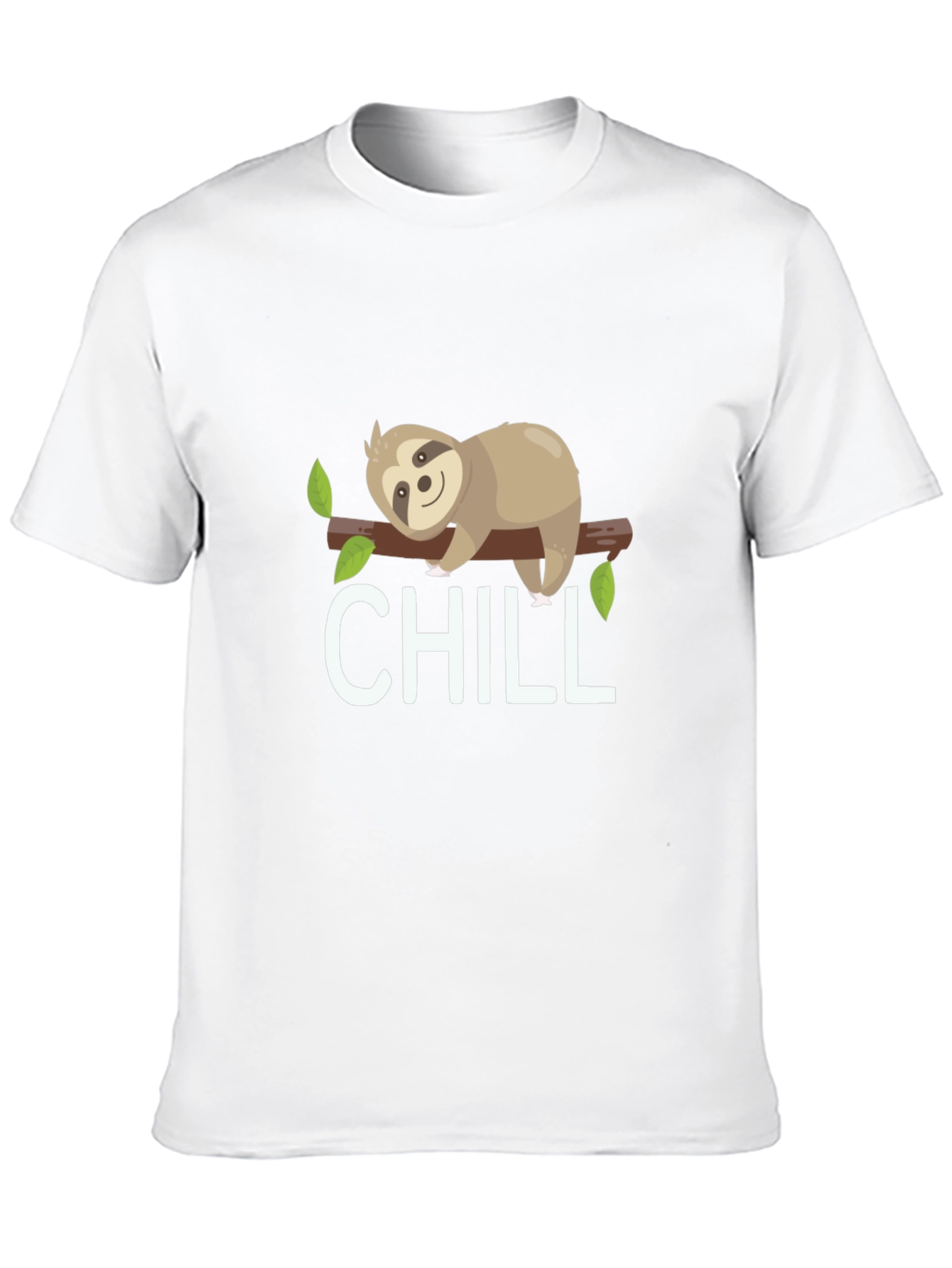Chill Sloth T-Shirt - Relaxed Comfy Fit