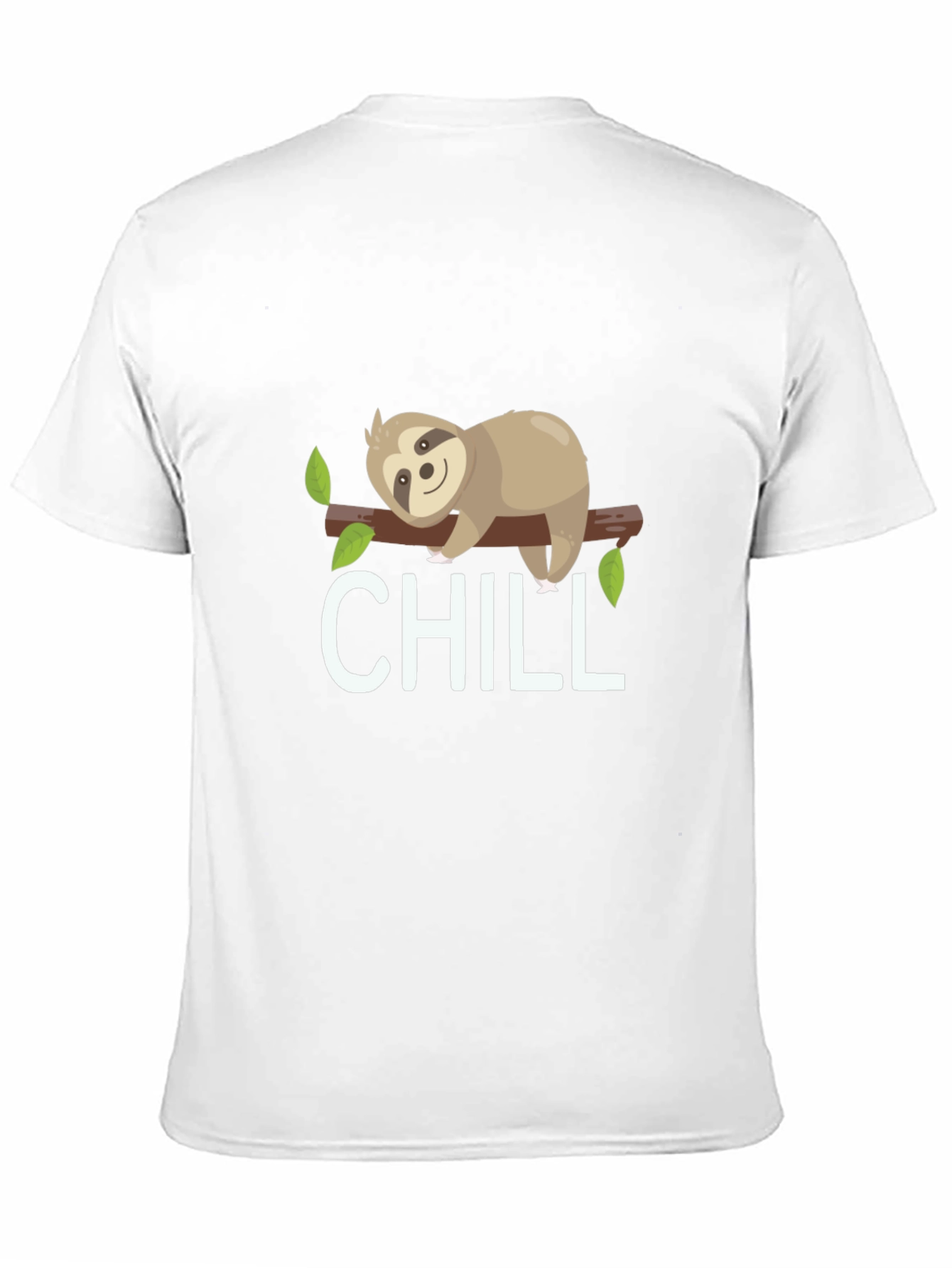 Chill Sloth T-Shirt - Relaxed Comfy Fit