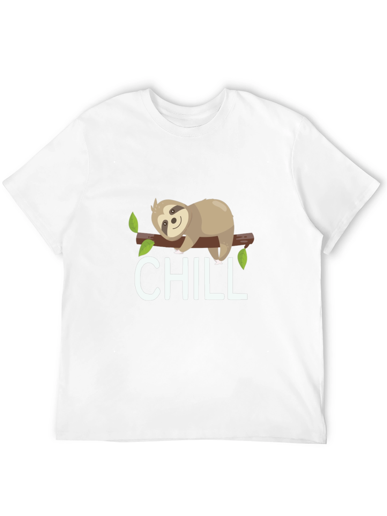 Chill Sloth T-Shirt - Relaxed Comfy Fit