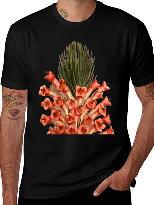 Botanical Flower Graphic T-Shirt