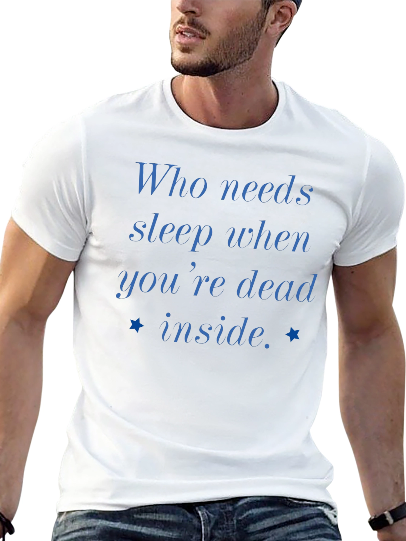 Who Needs Sleep T-Shirt - Funny Slogan Tee