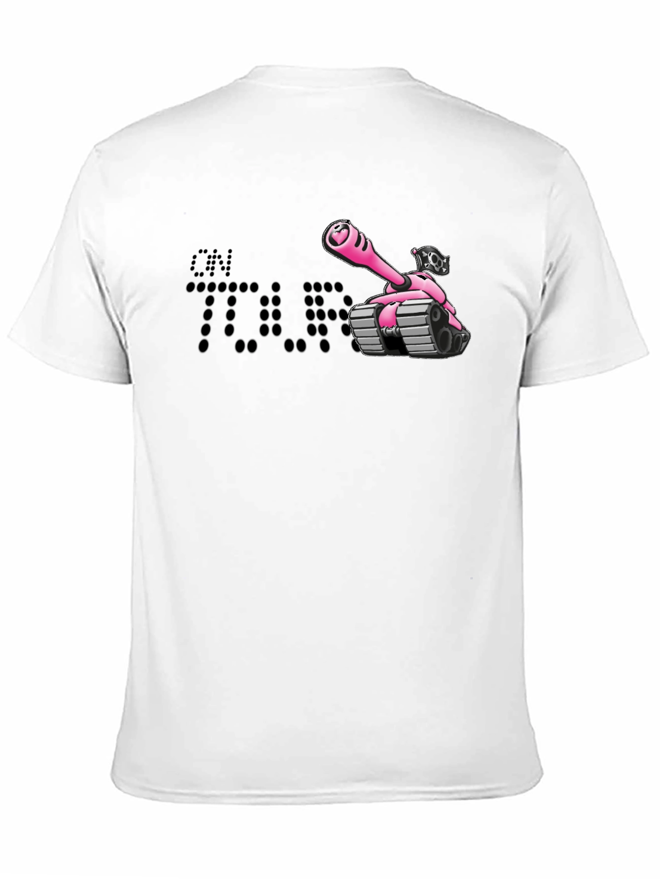 On Tour Tank Graphic Tee - Black