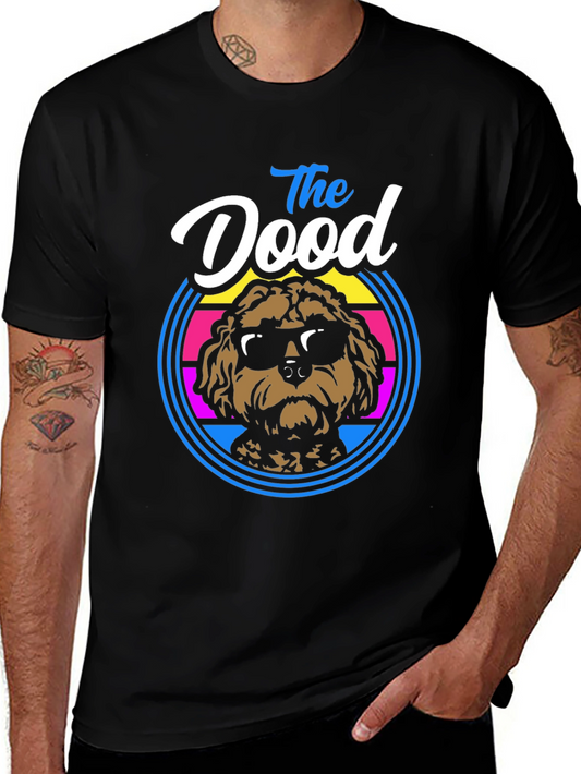 The Dood Dog Sunglasses Black T-Shirt