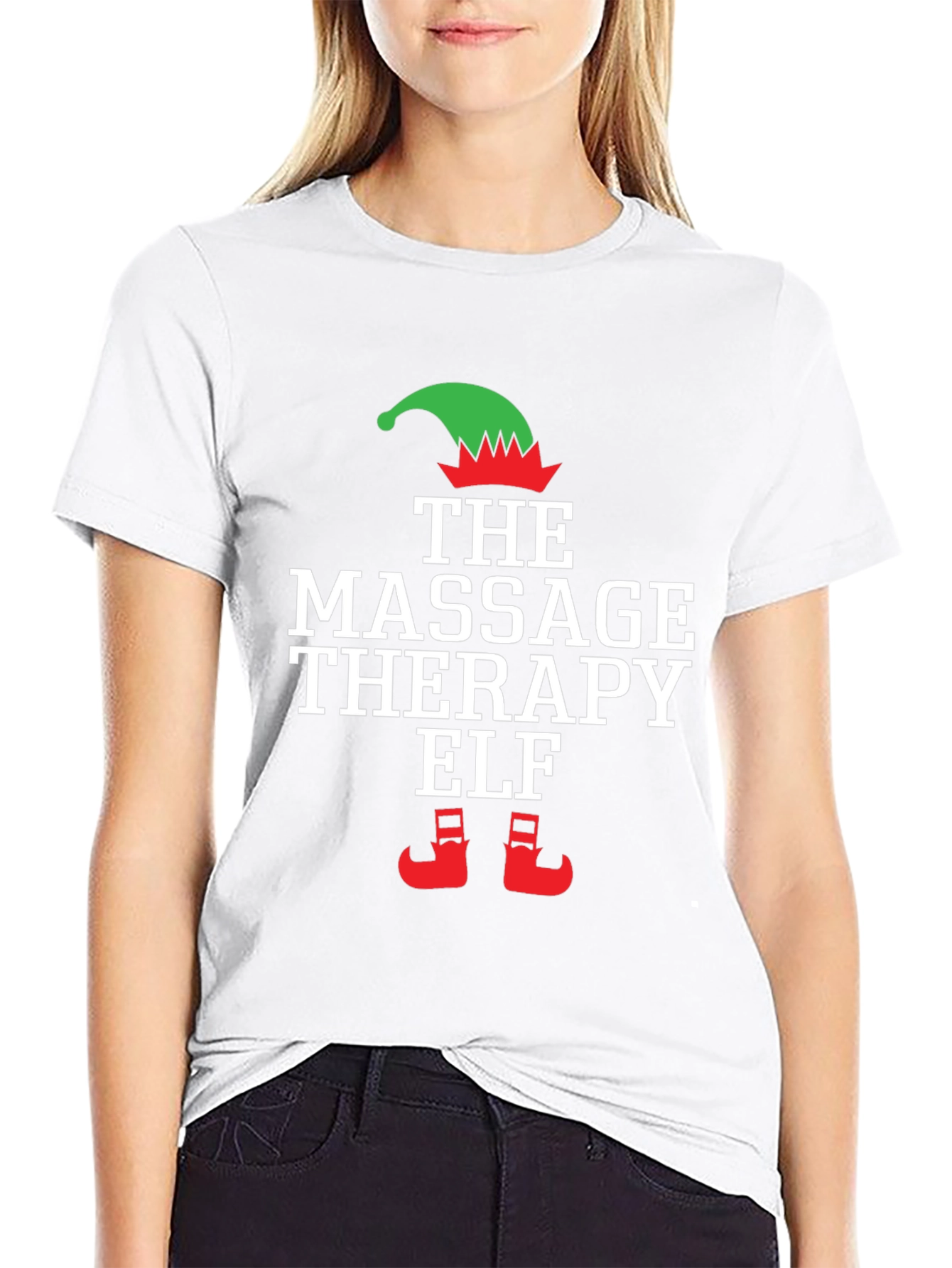 Massage Therapy Elf T-Shirt