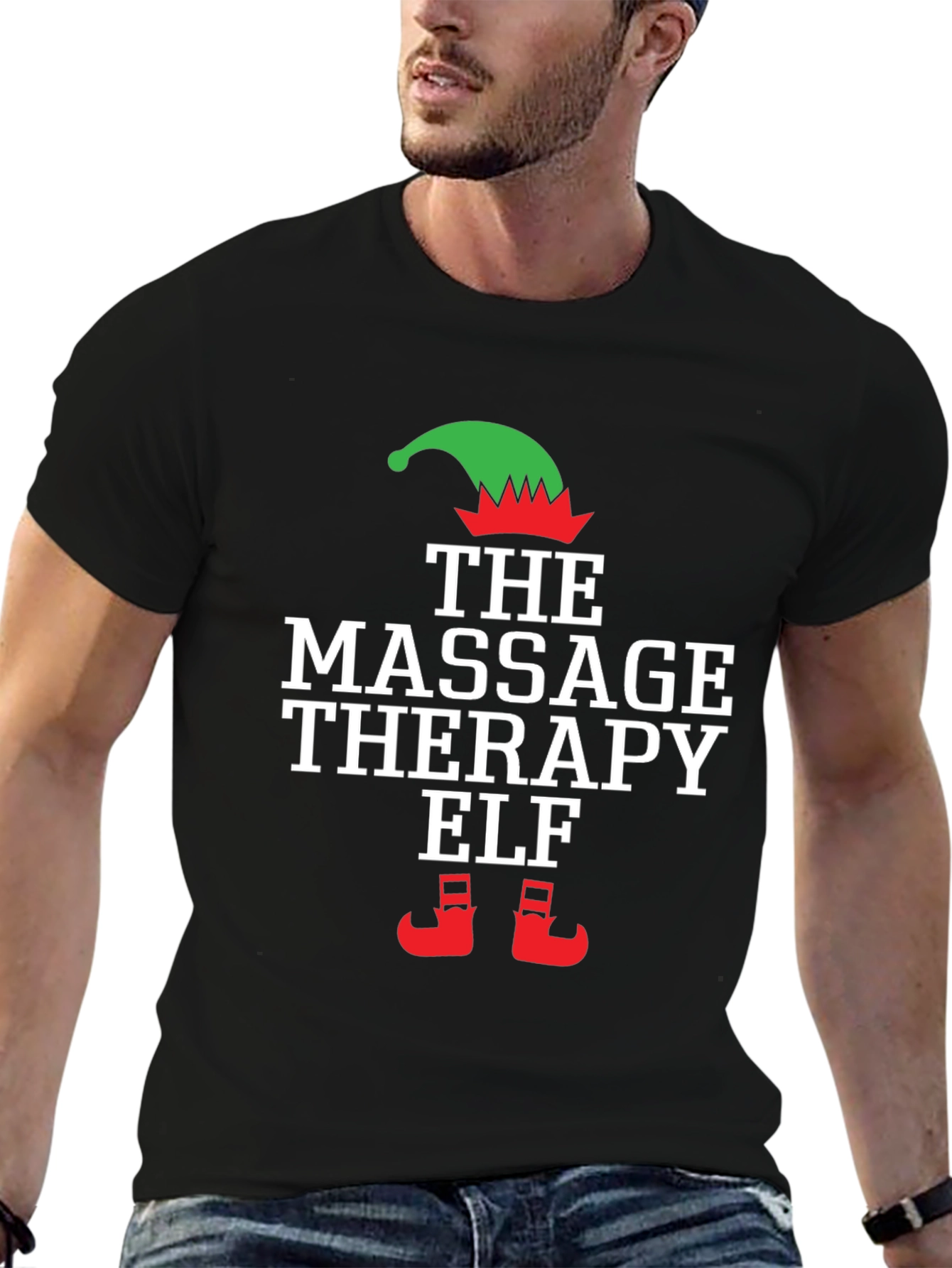 Massage Therapy Elf T-Shirt