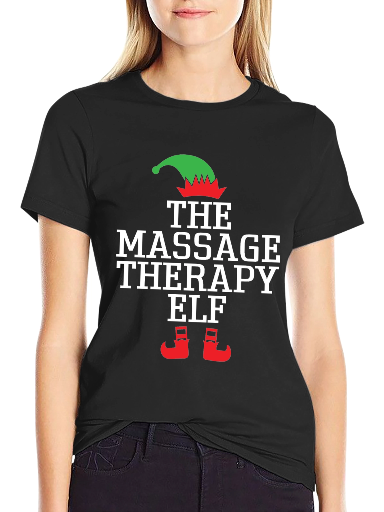 Massage Therapy Elf T-Shirt
