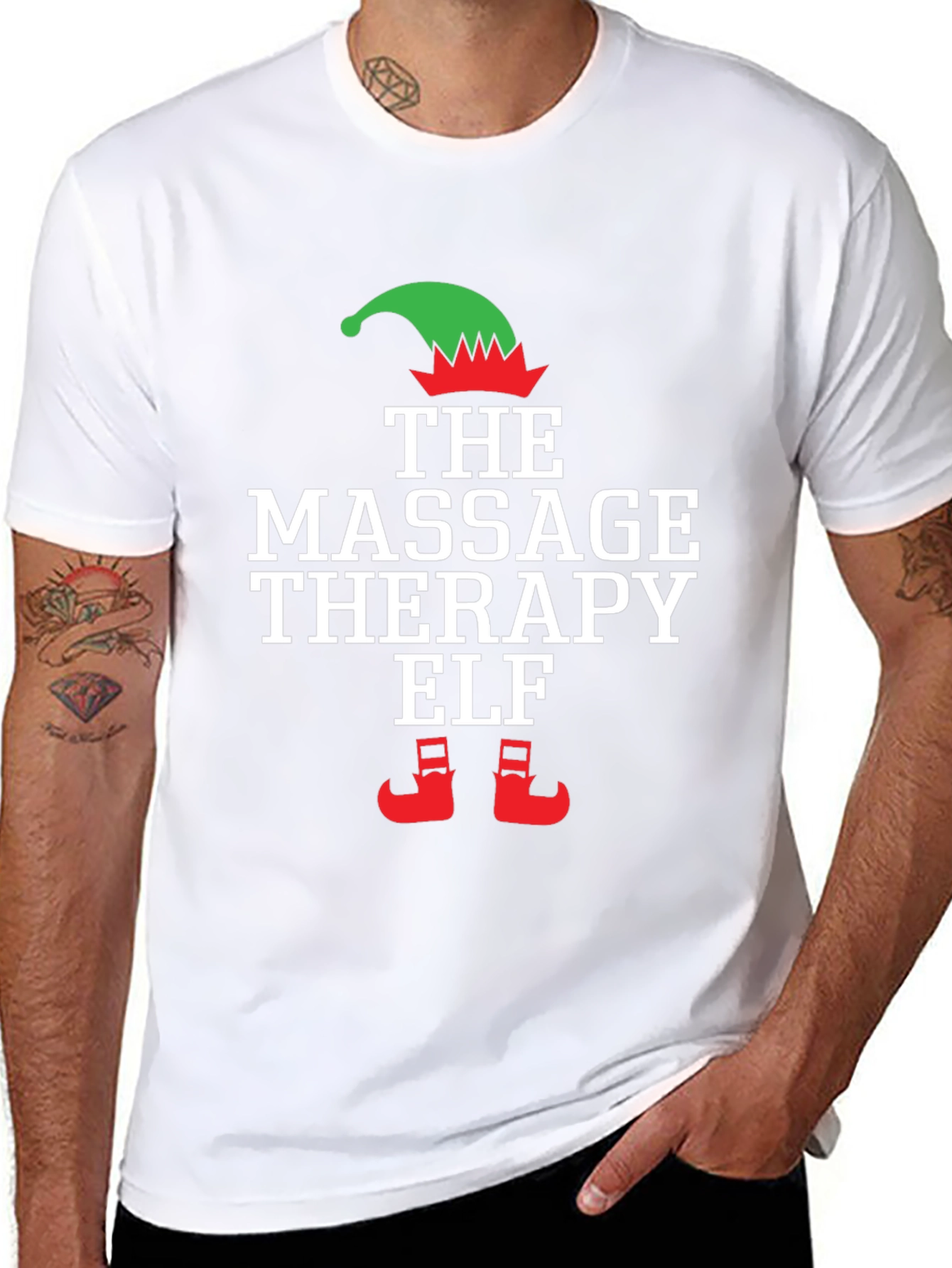 Massage Therapy Elf T-Shirt