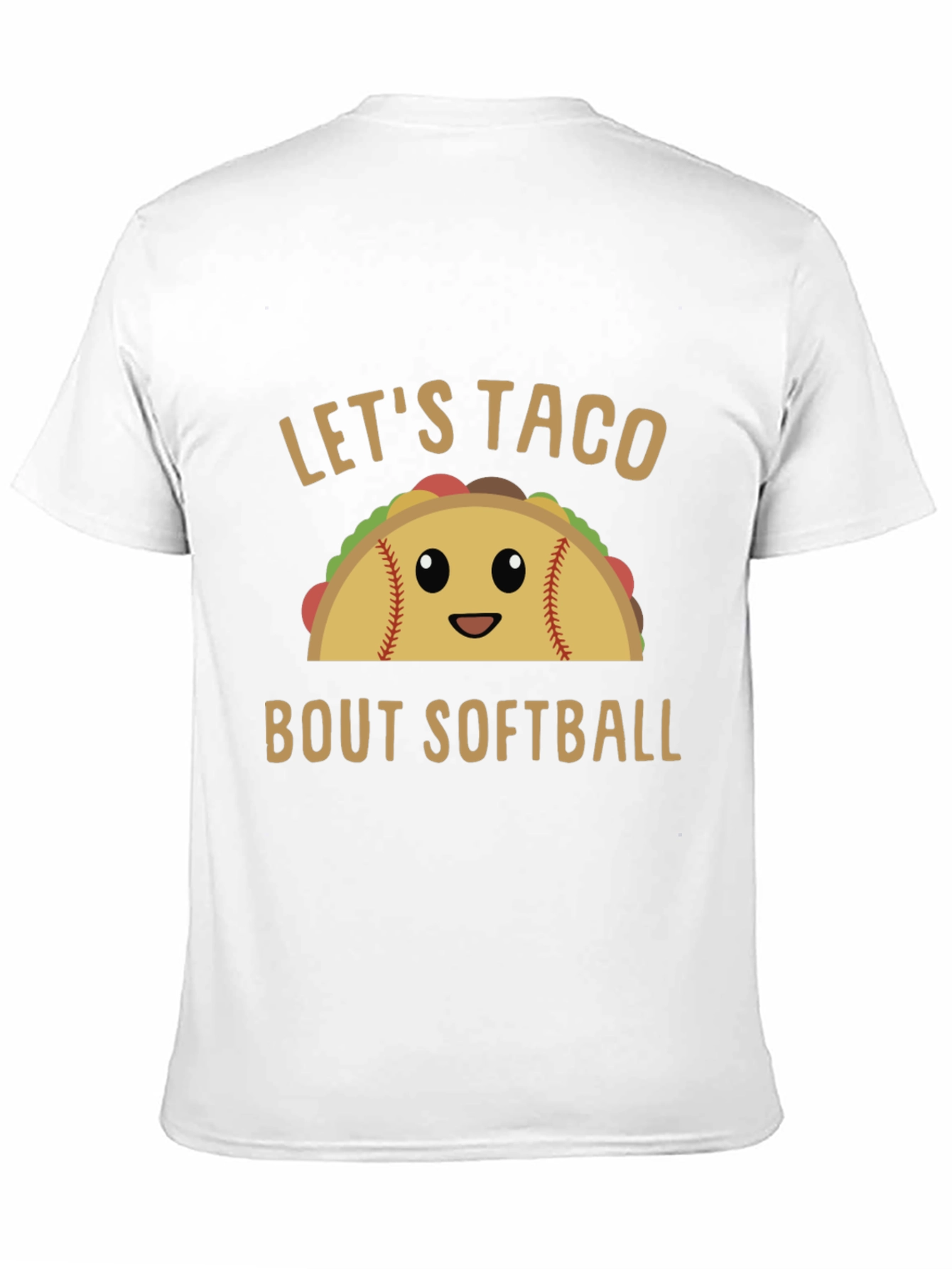 Lets Taco Bout Softball Graphic Tee