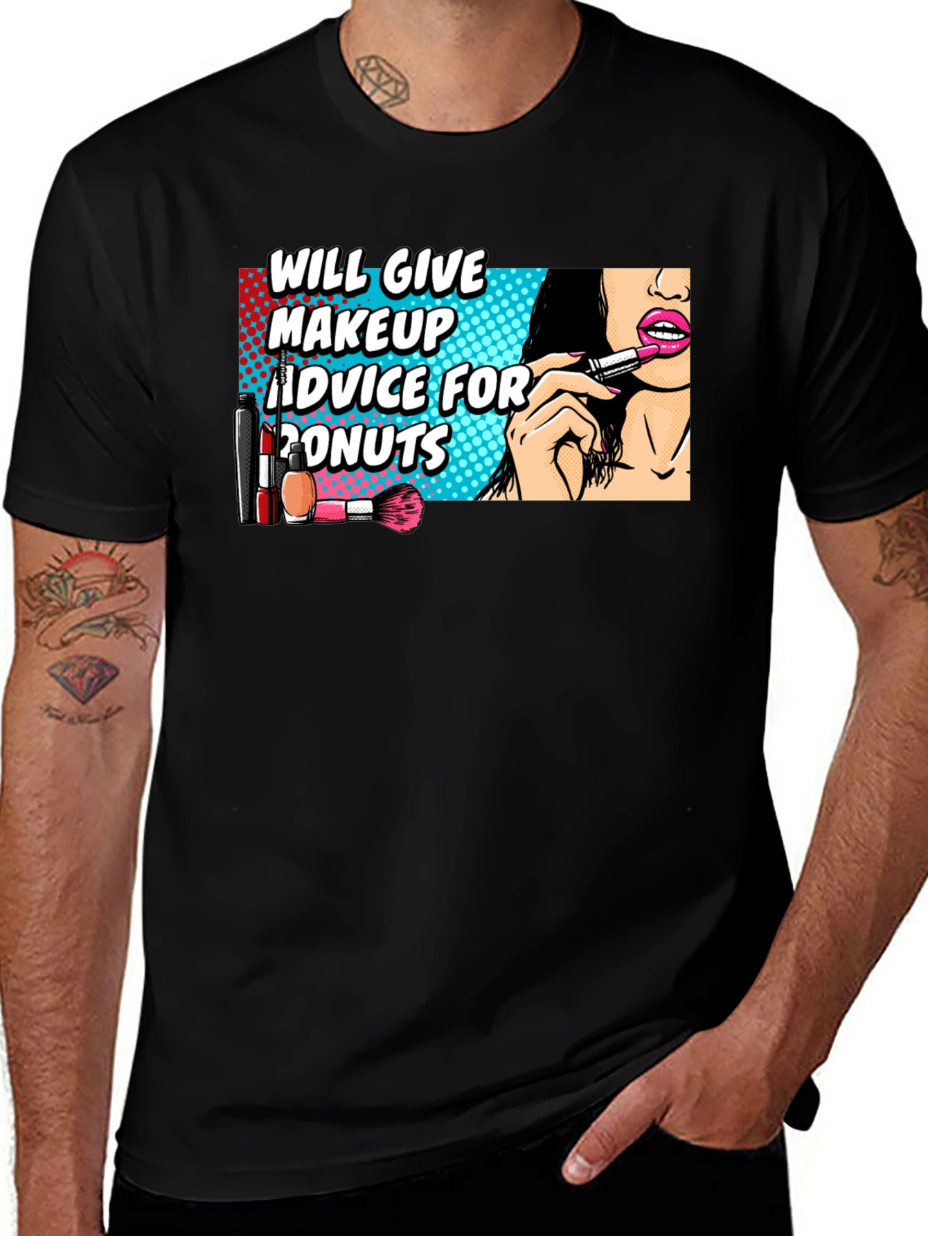 Makeup Advice For Donuts T-Shirt