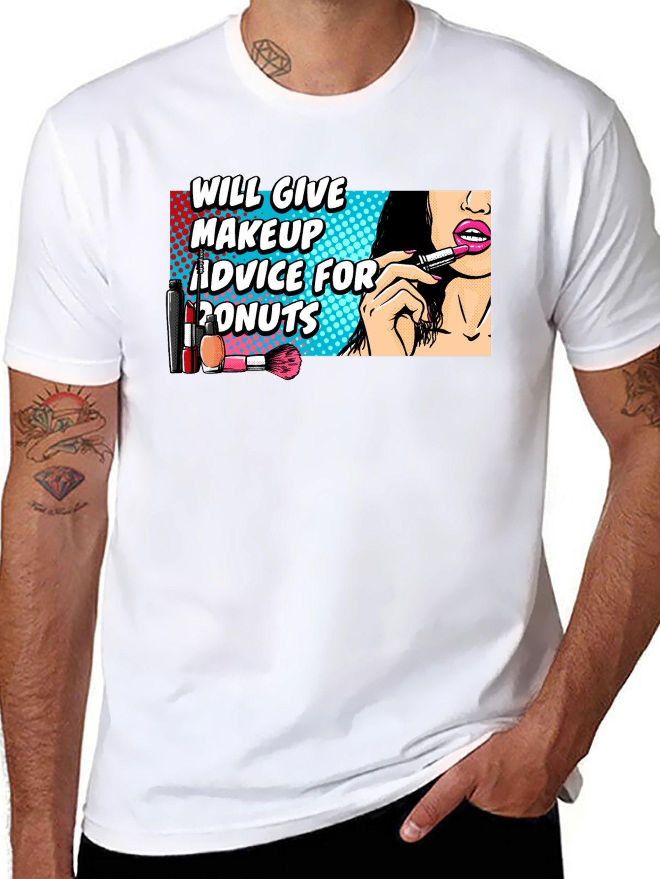 Makeup Advice For Donuts T-Shirt