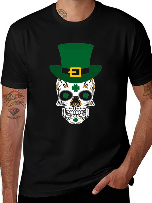 Lucky Skull St. Patricks Day T-Shirt