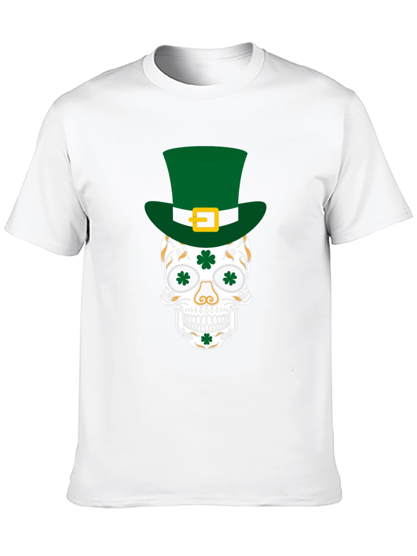 Lucky Skull St. Patricks Day T-Shirt