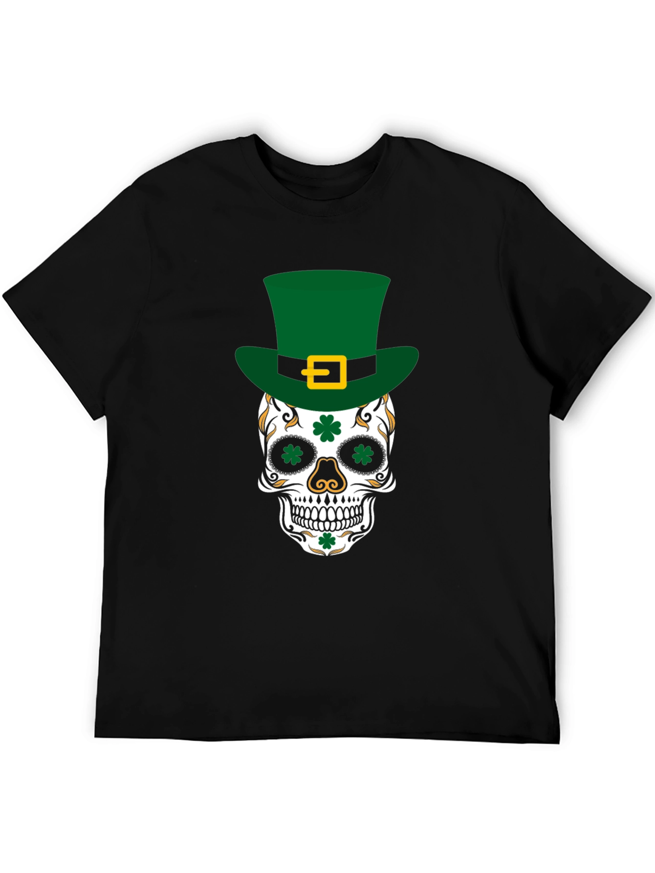 Lucky Skull St. Patricks Day T-Shirt