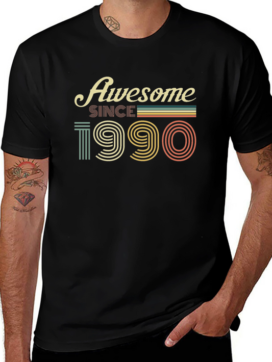 Awesome Since 1990 T-Shirt - Retro Style