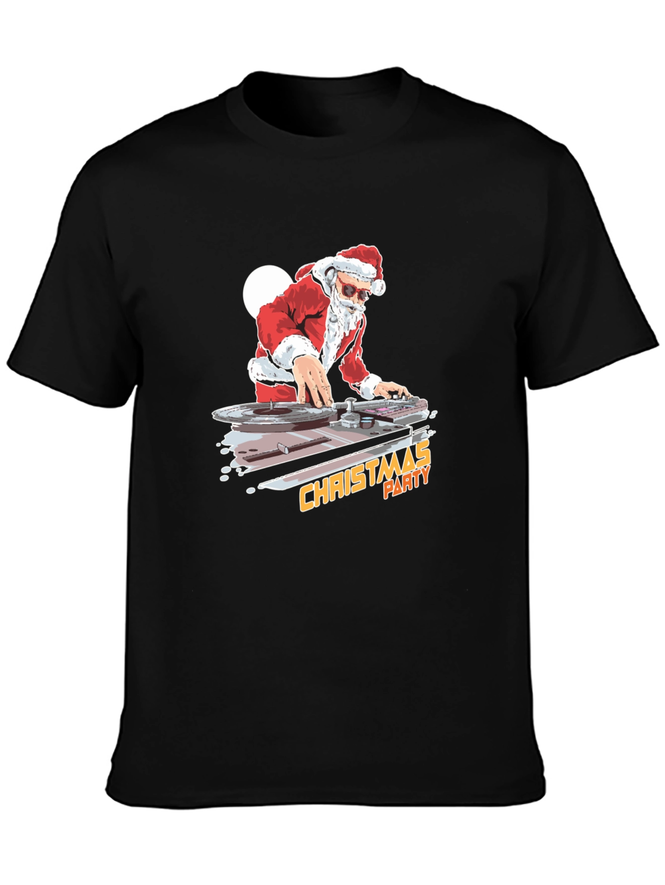 DJ Santa Christmas Party T-Shirt