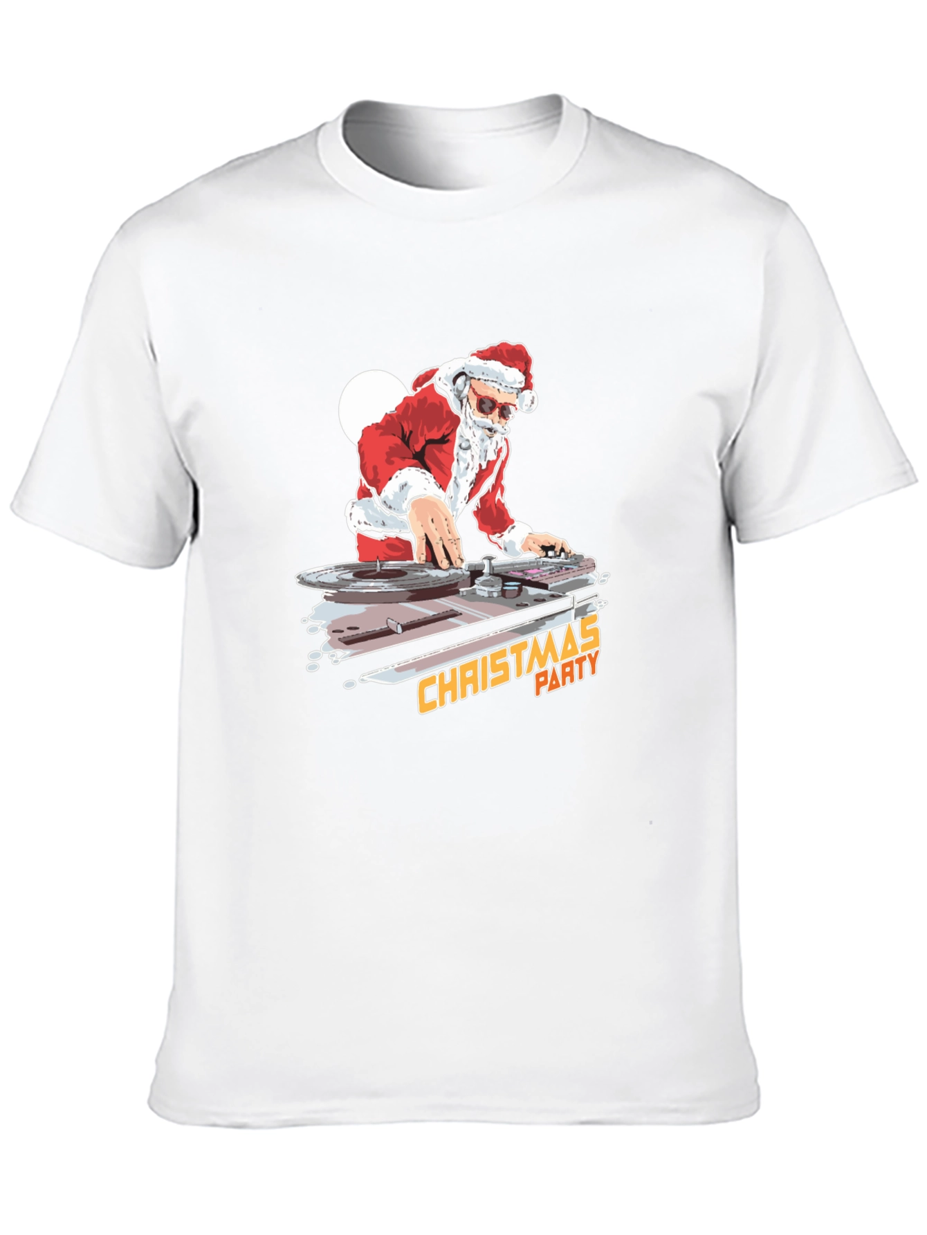 DJ Santa Christmas Party T-Shirt