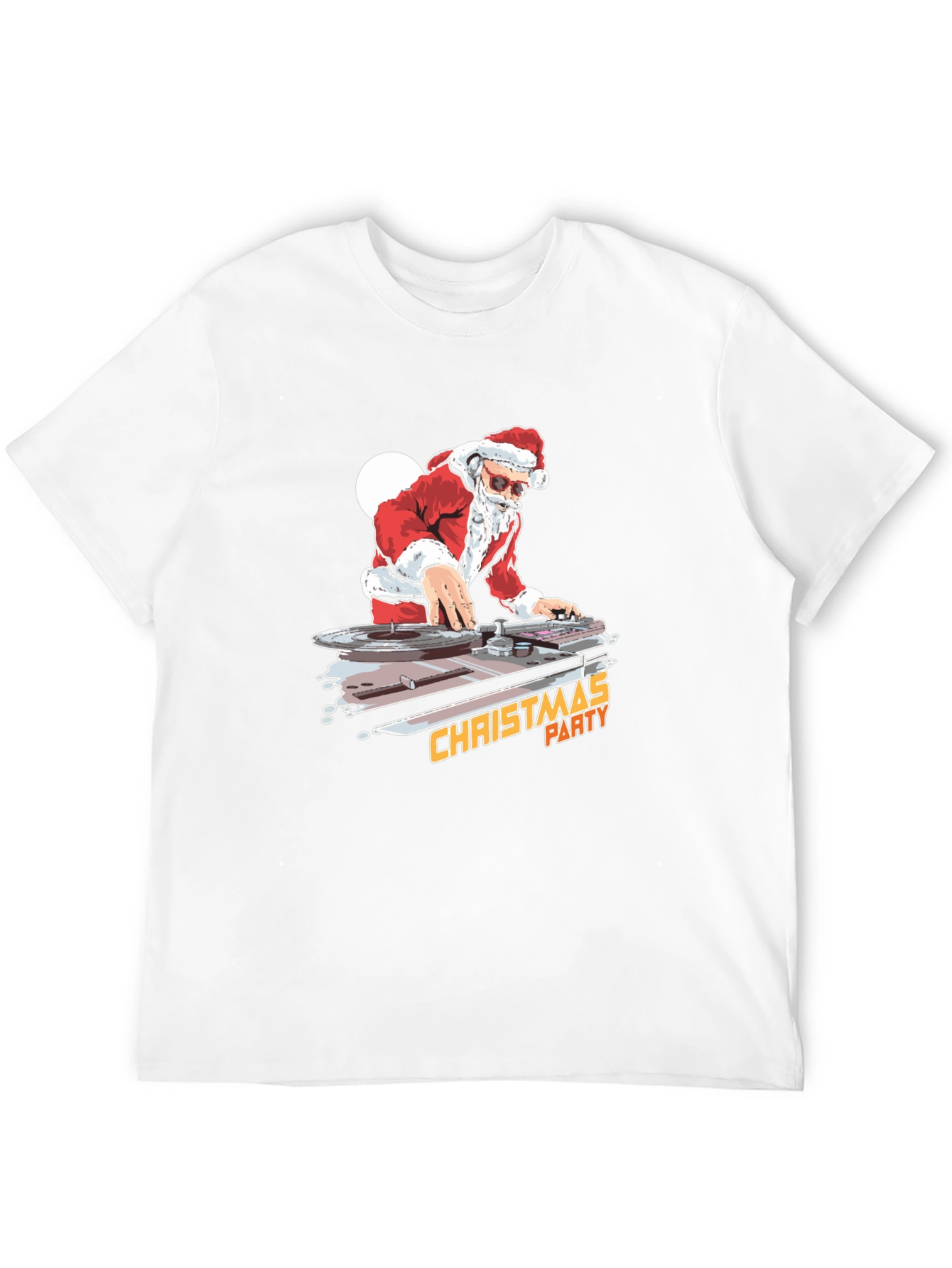 DJ Santa Christmas Party T-Shirt