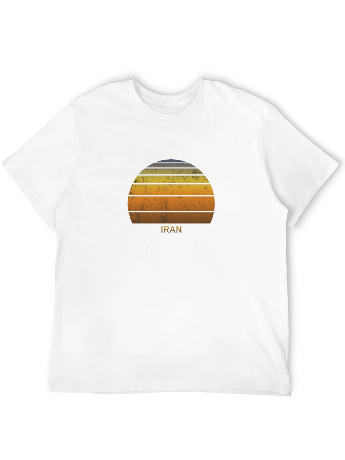 Iran Sunset T-Shirt - Retro Graphic Tee