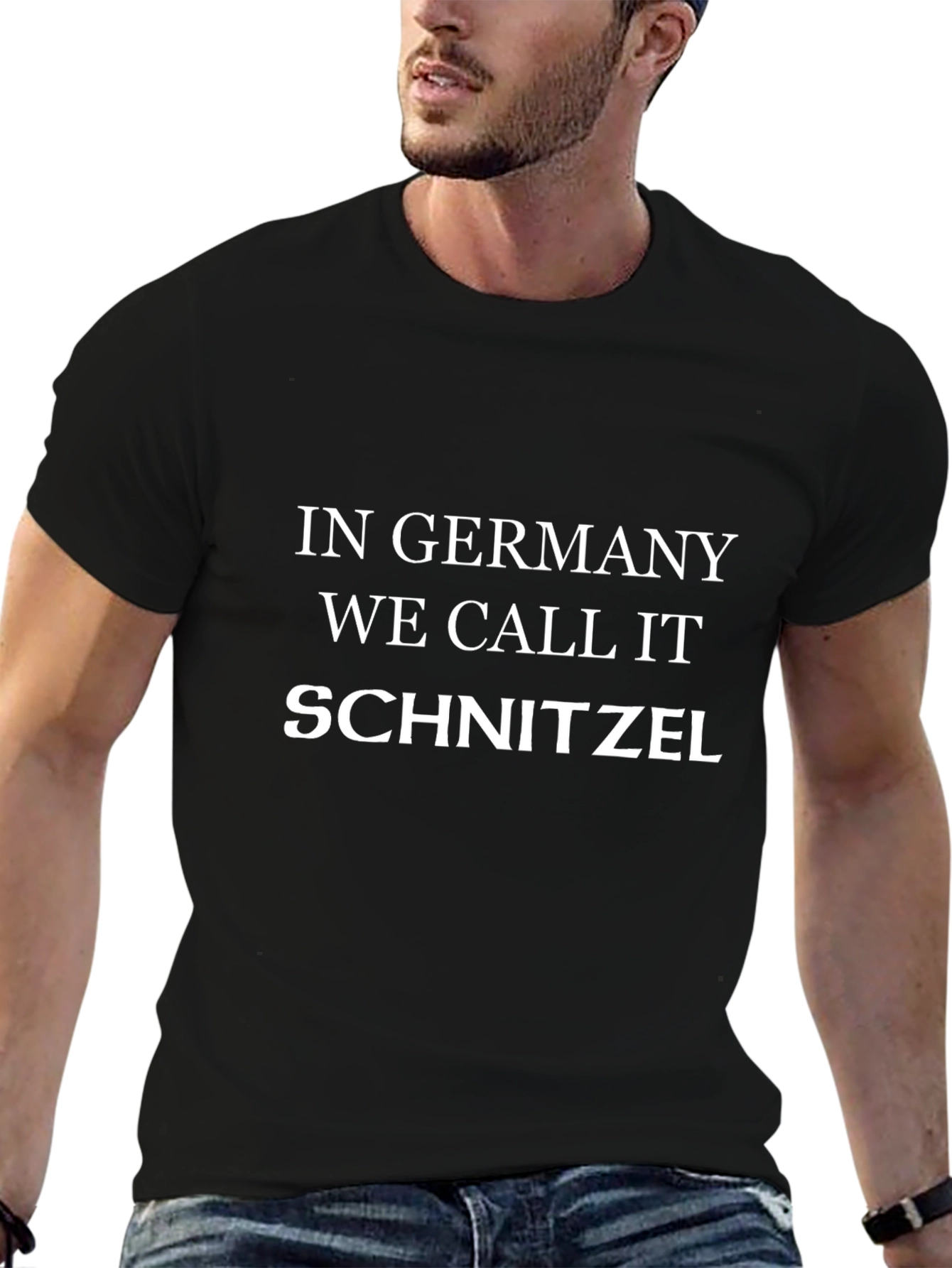 In Germany We Call It Schnitzel Black T-Shirt
